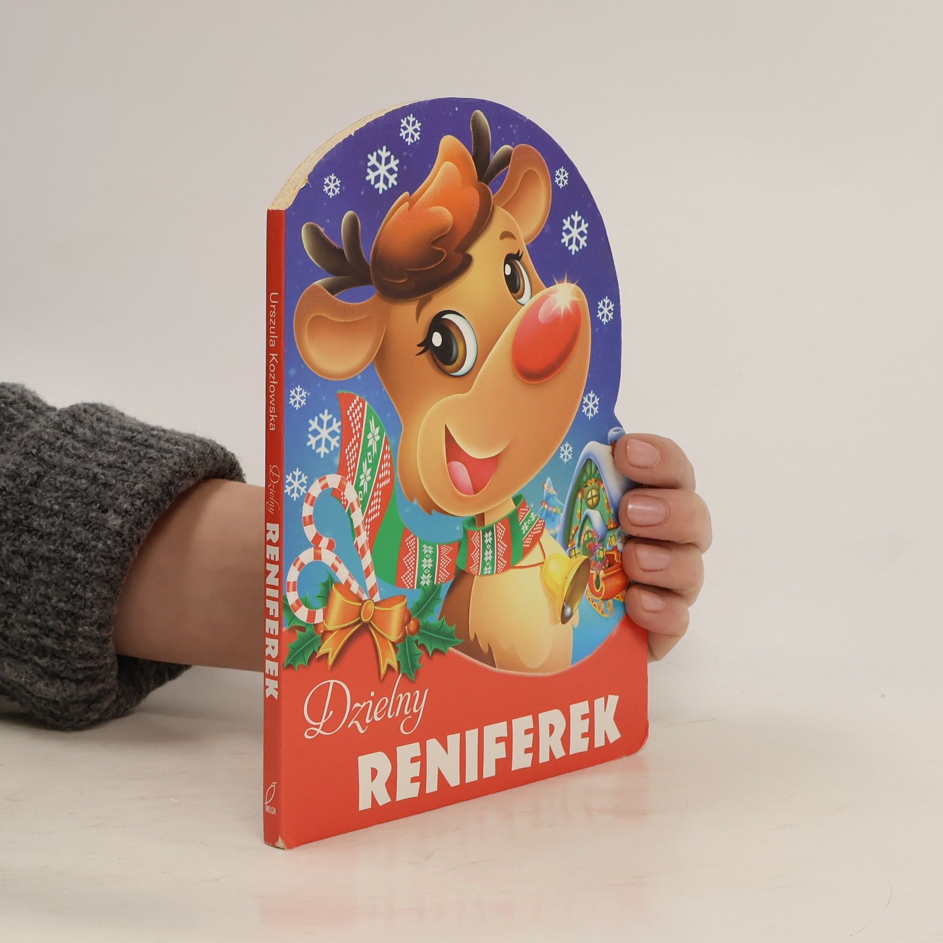 Joanna Papużińska Dzielny reniferek wykrojnik