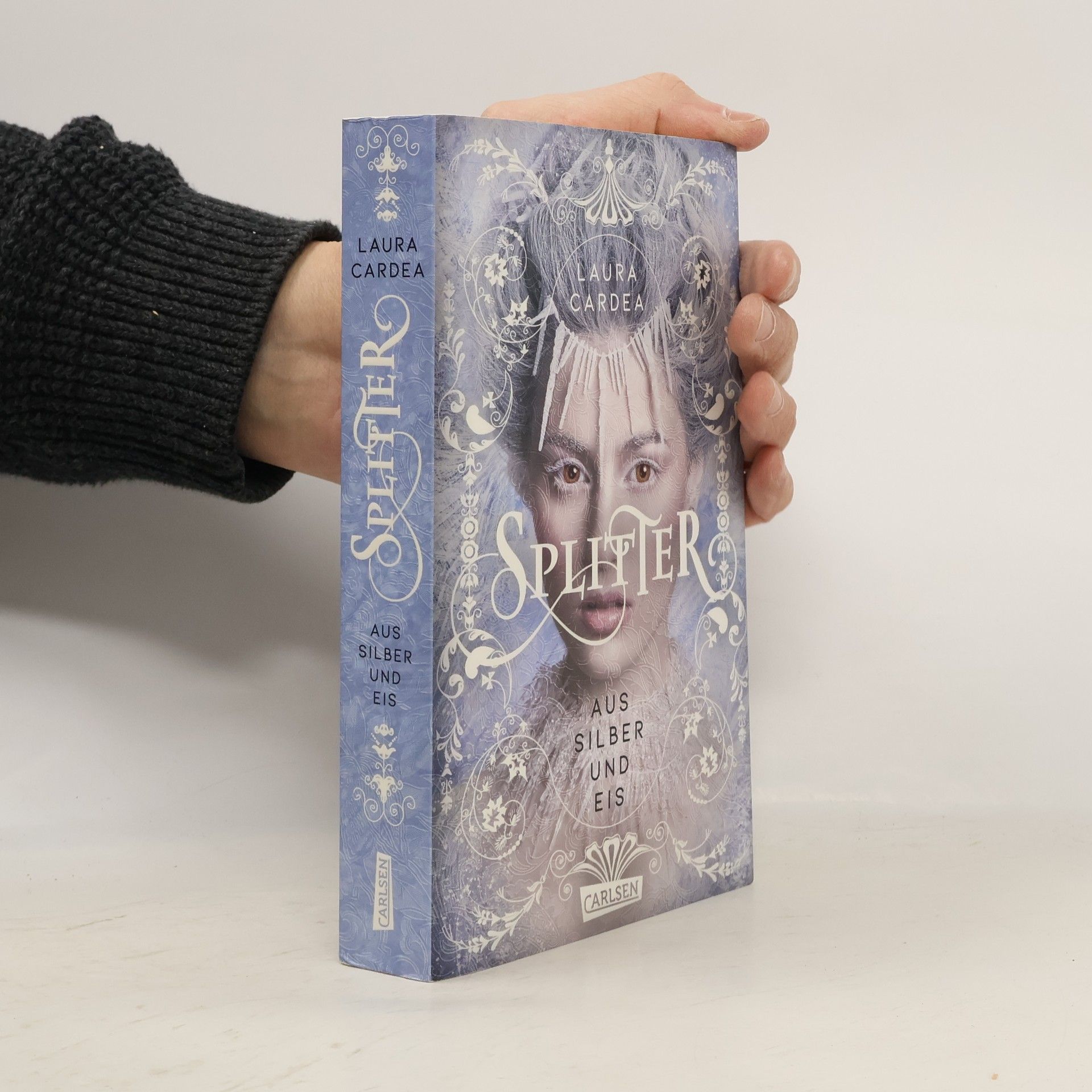 Laura Cardea Splitter aus Silber und Eis