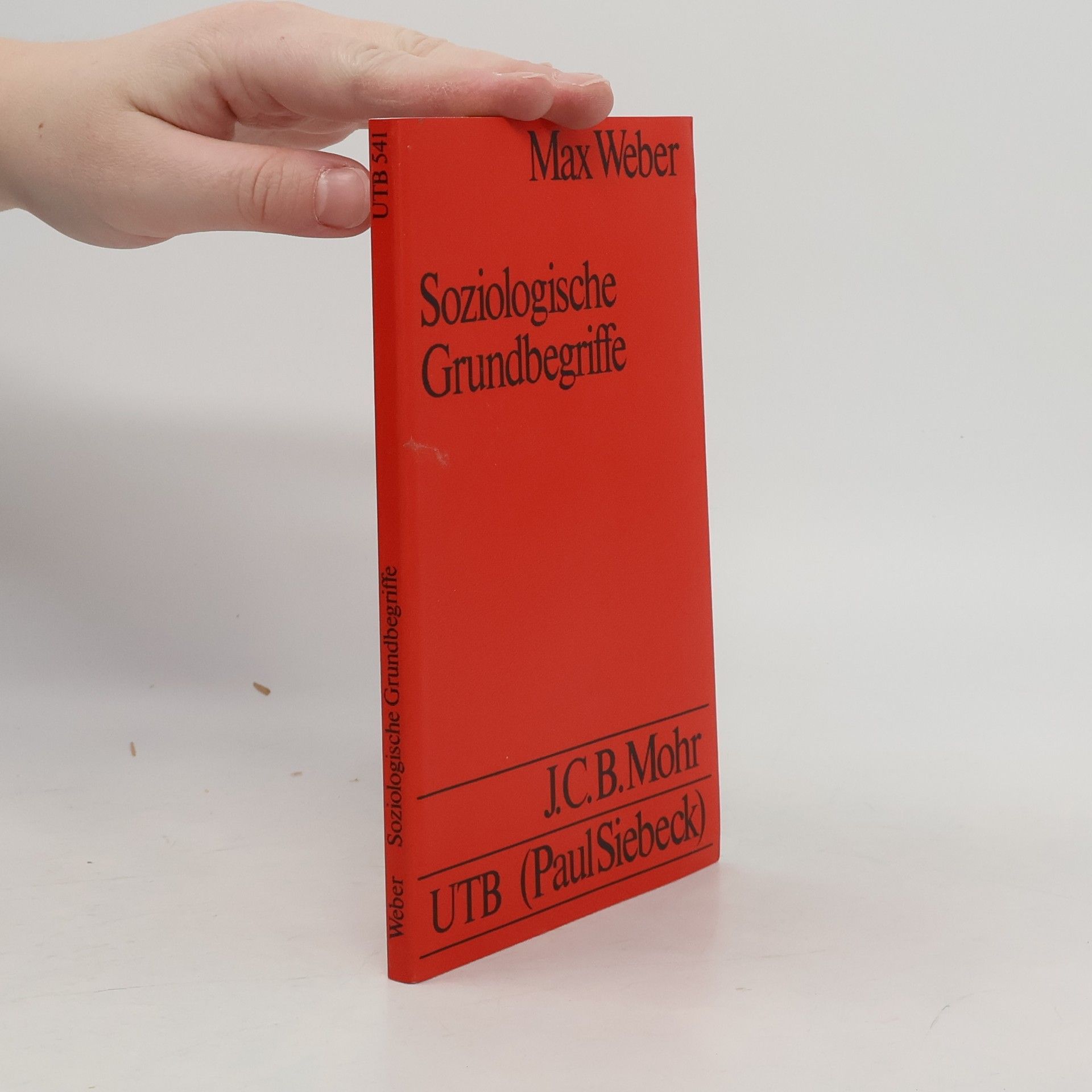 Max Weber Soziologische Grundbegriffe