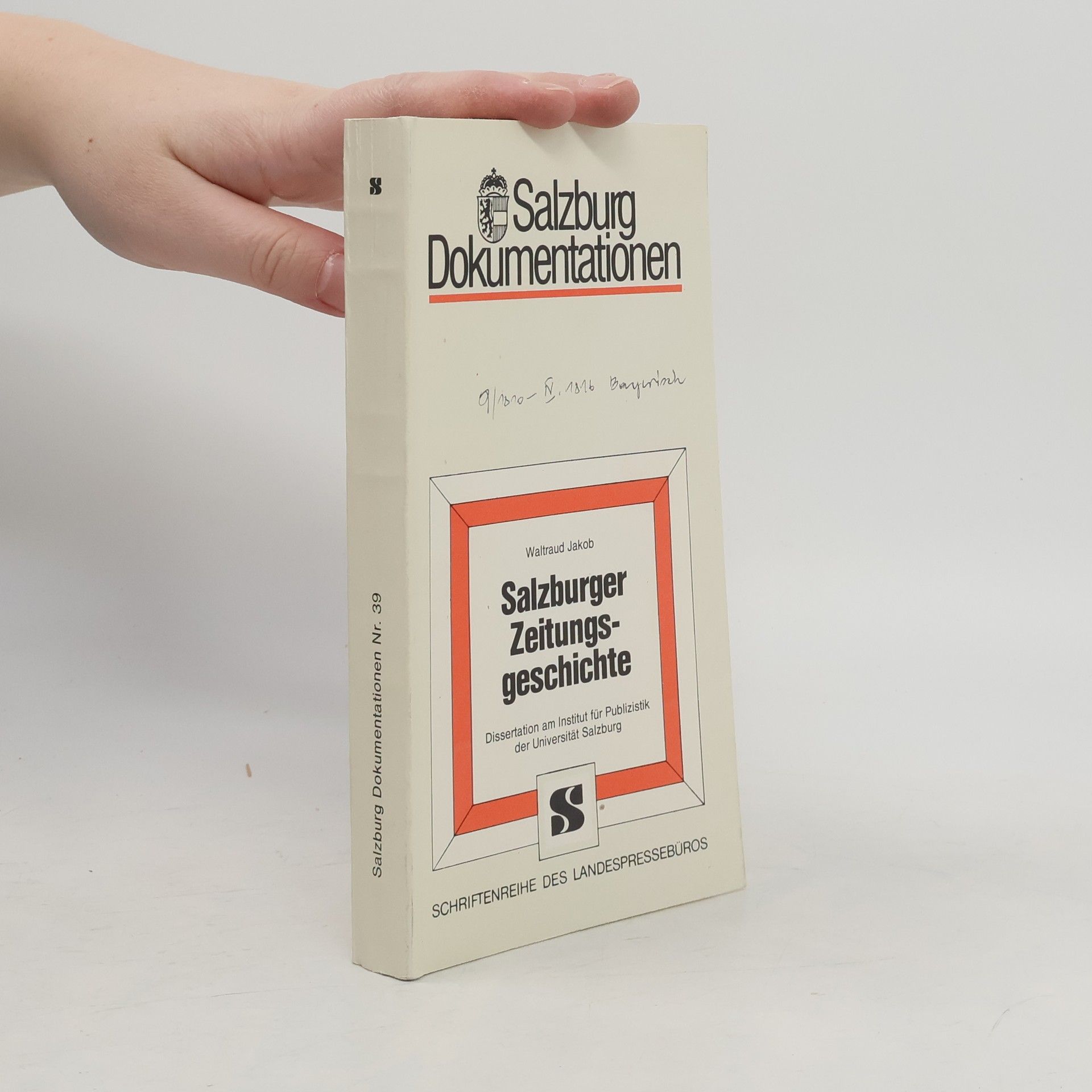 Salzburger Zeitungsgeschichte