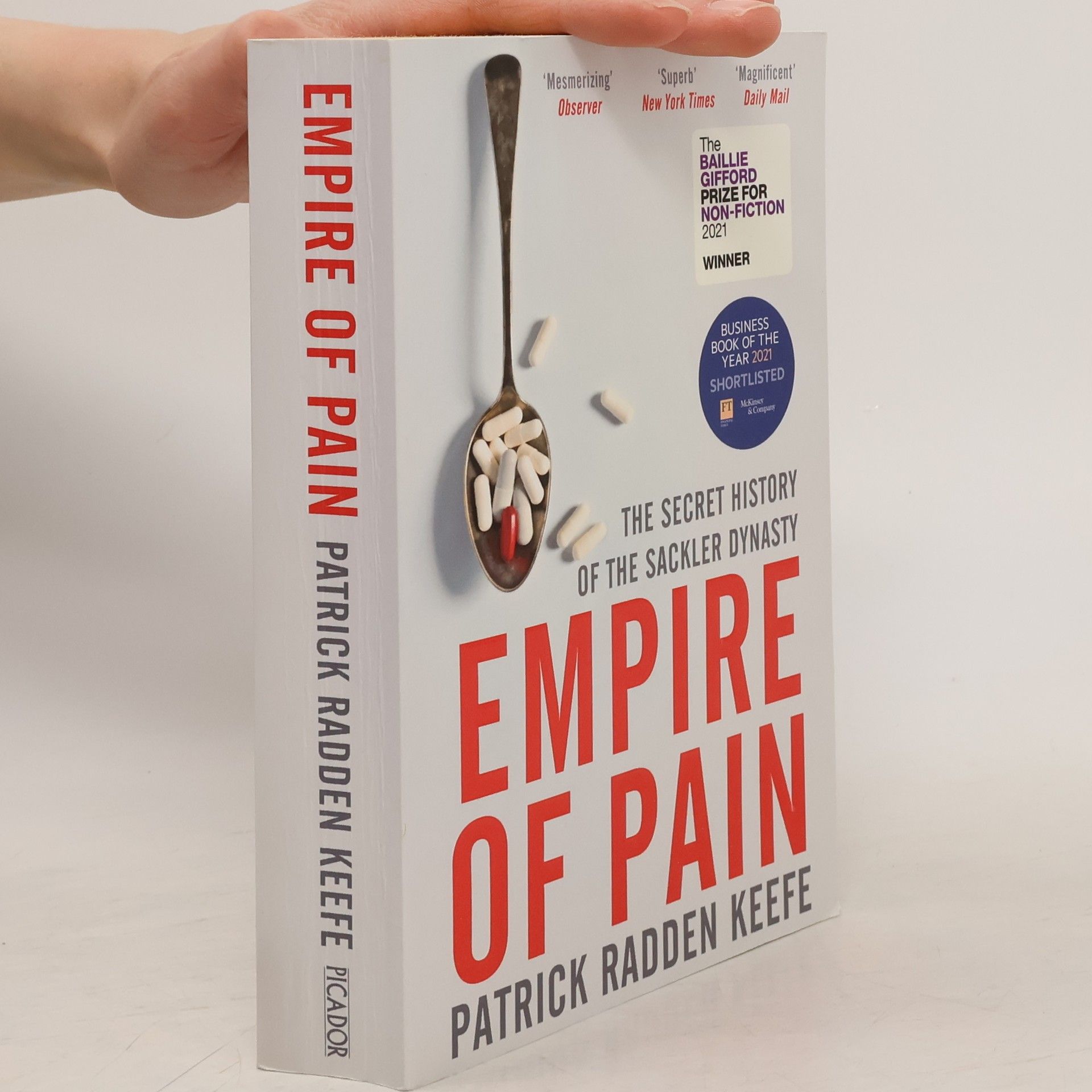 Patrick Radden Keefe Empire of Pain