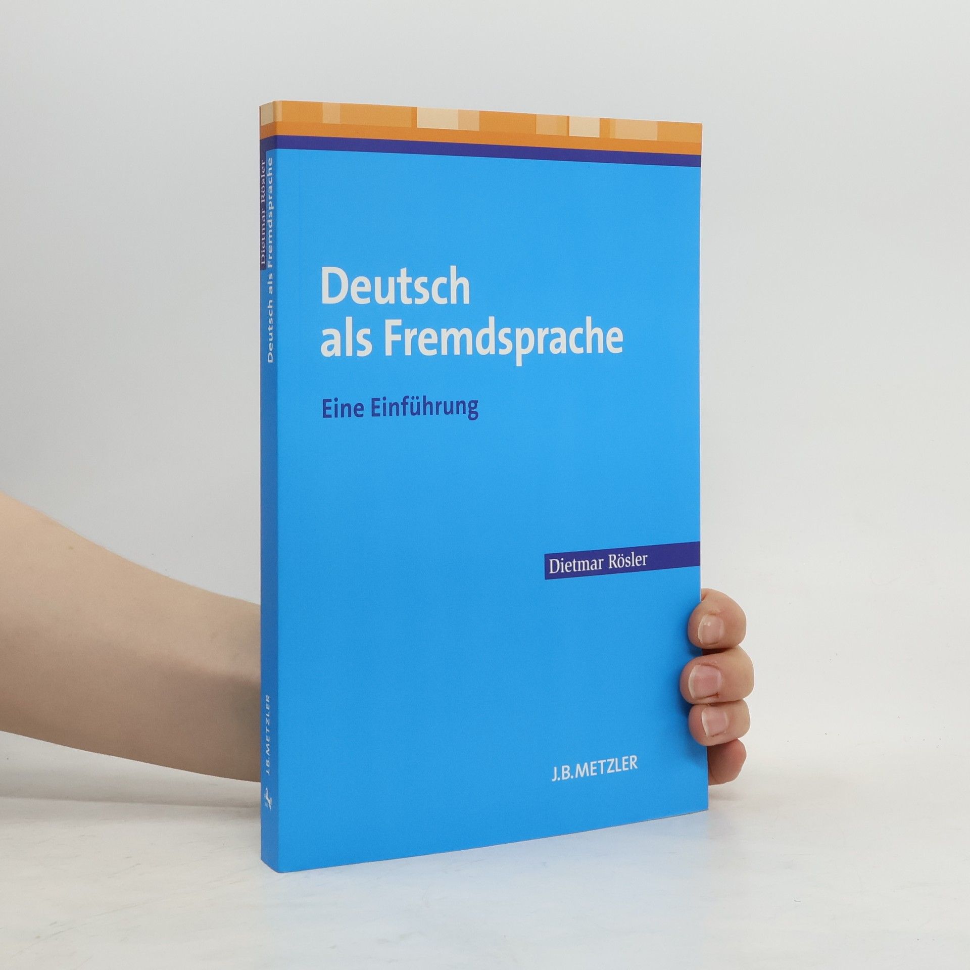 Dietmar Rösler Deutsch als Fremdsprache