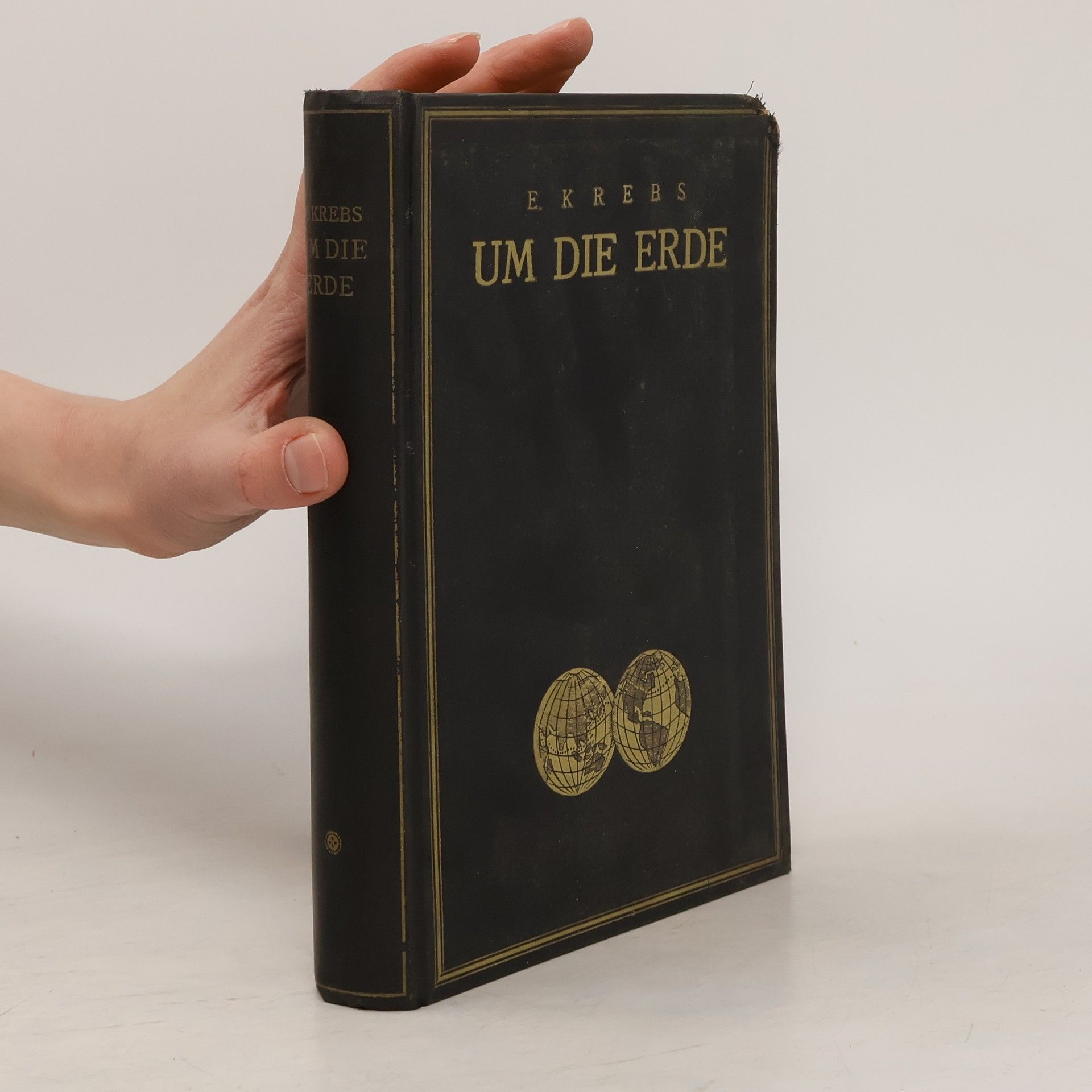 E. Krebs Um die Erde
