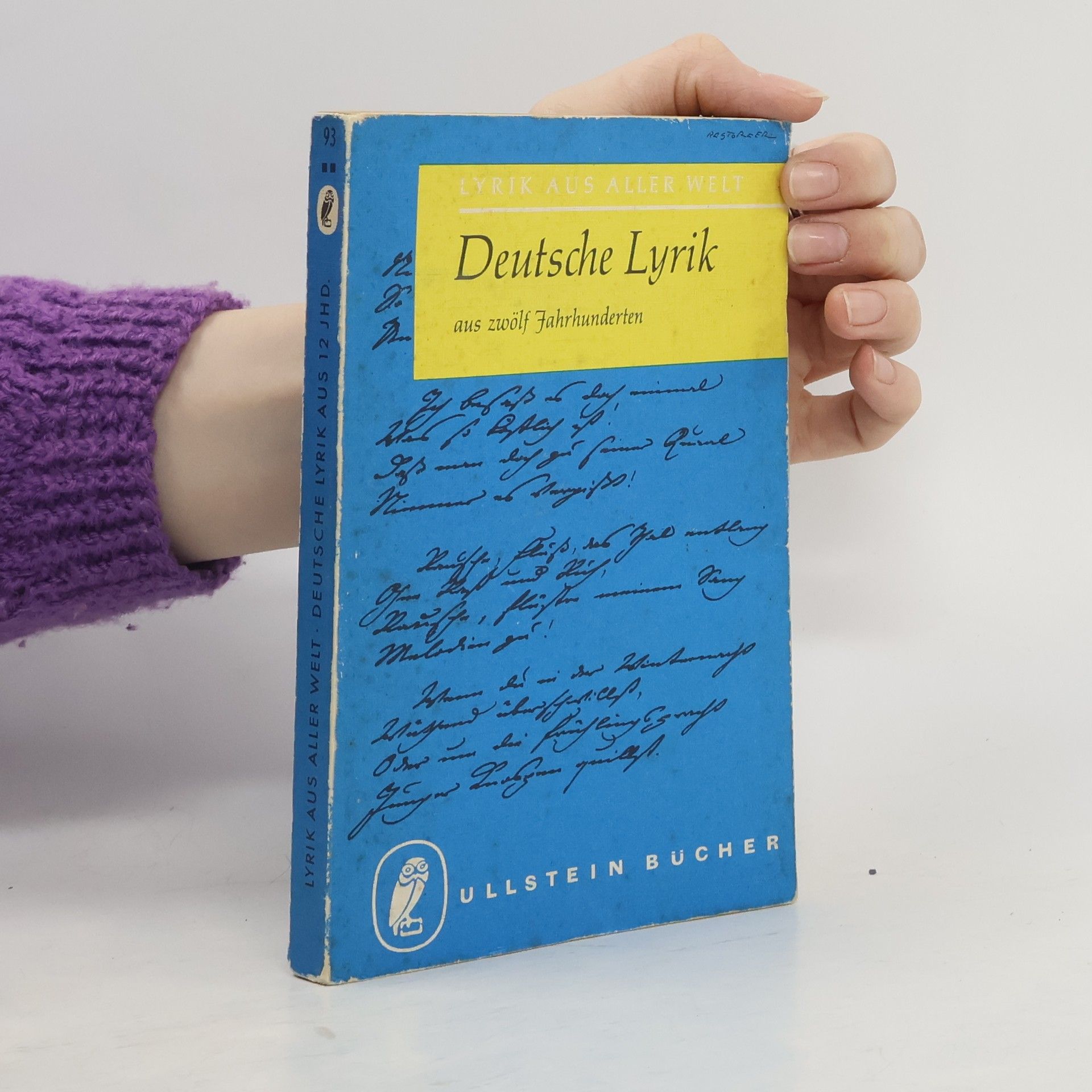 Kolektív autorov Deutsche Lyrik aus zwölf Jahrhunderten