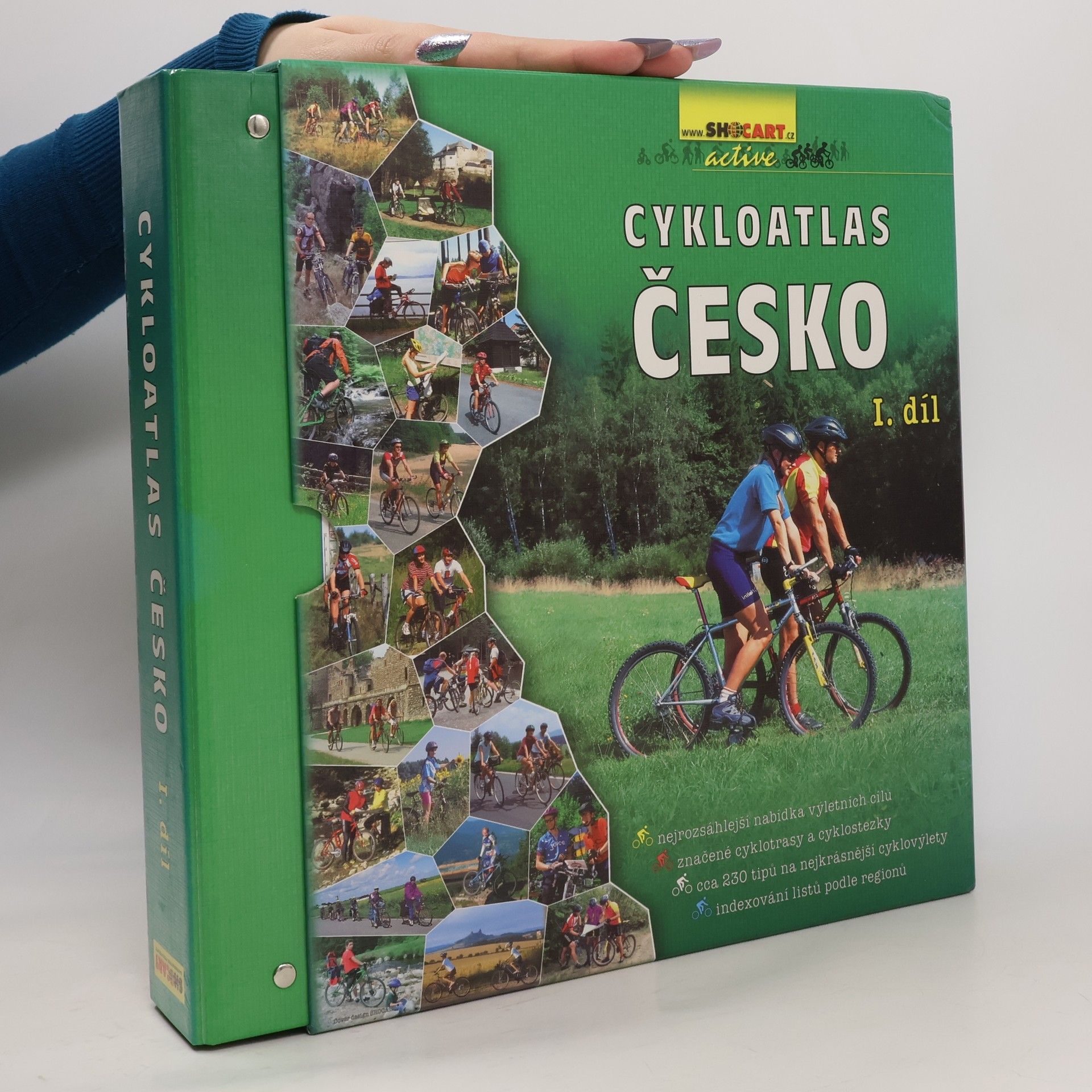 Šafránek Jiří Cykloatlas Česko. 1. díl