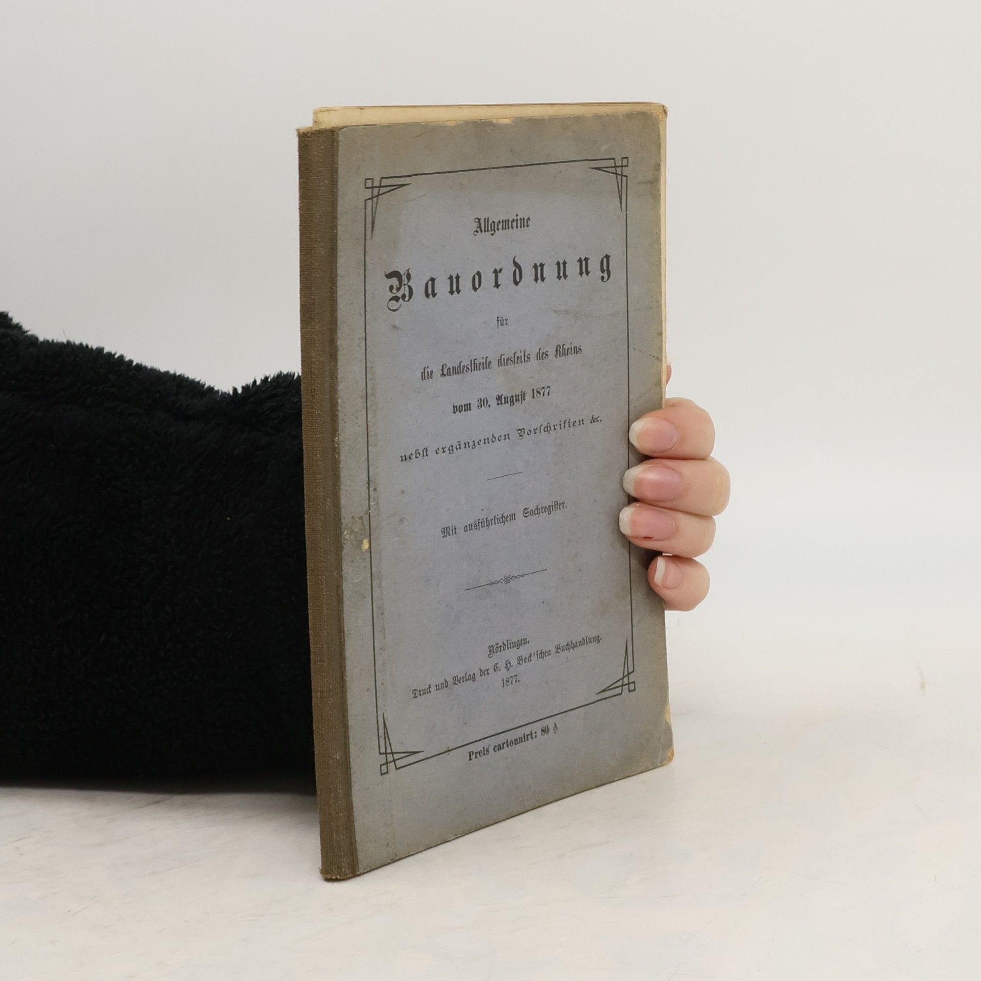 AA.VV. Allgemeine Bauordnung