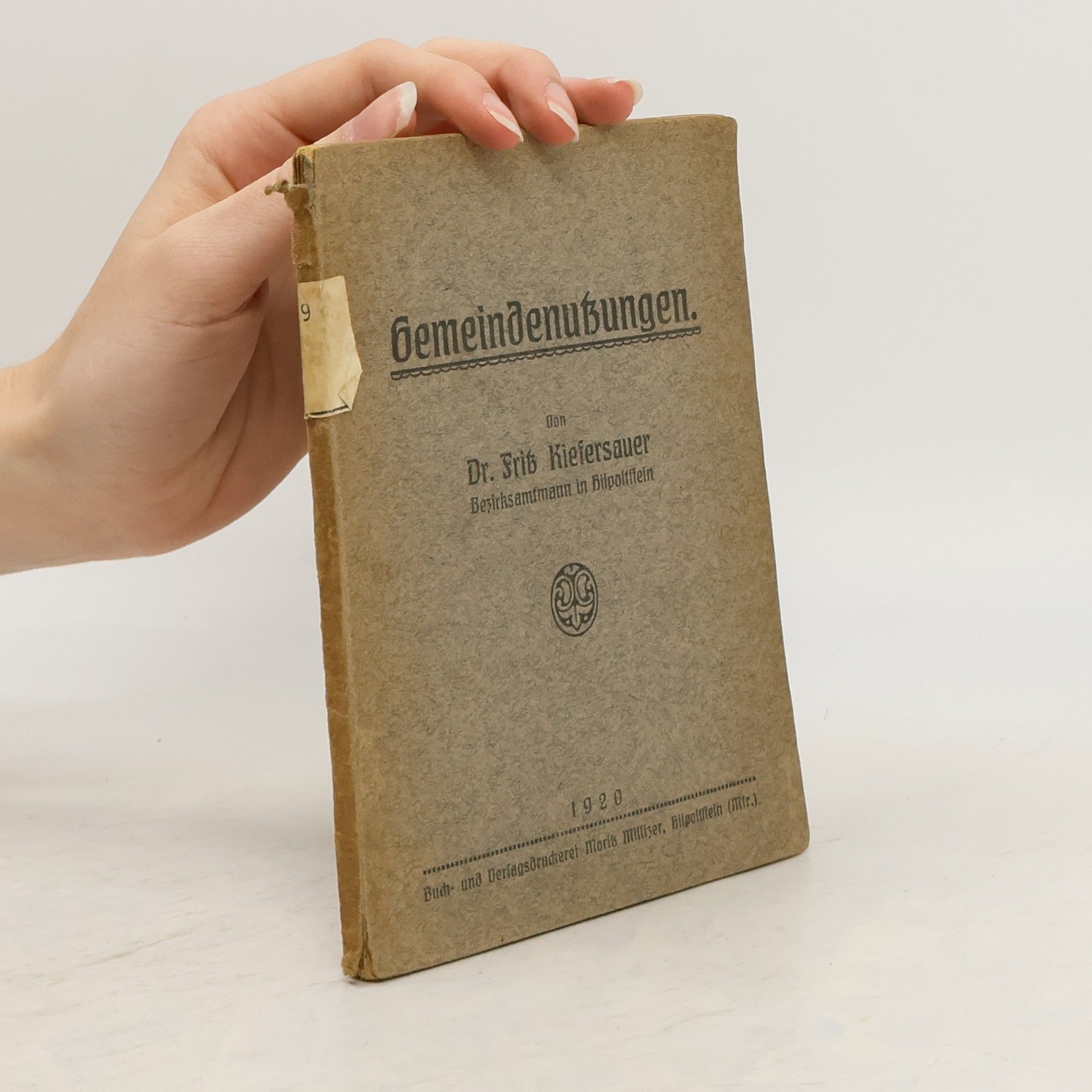 Fritz Kiefersauer Gemeindesitzungen