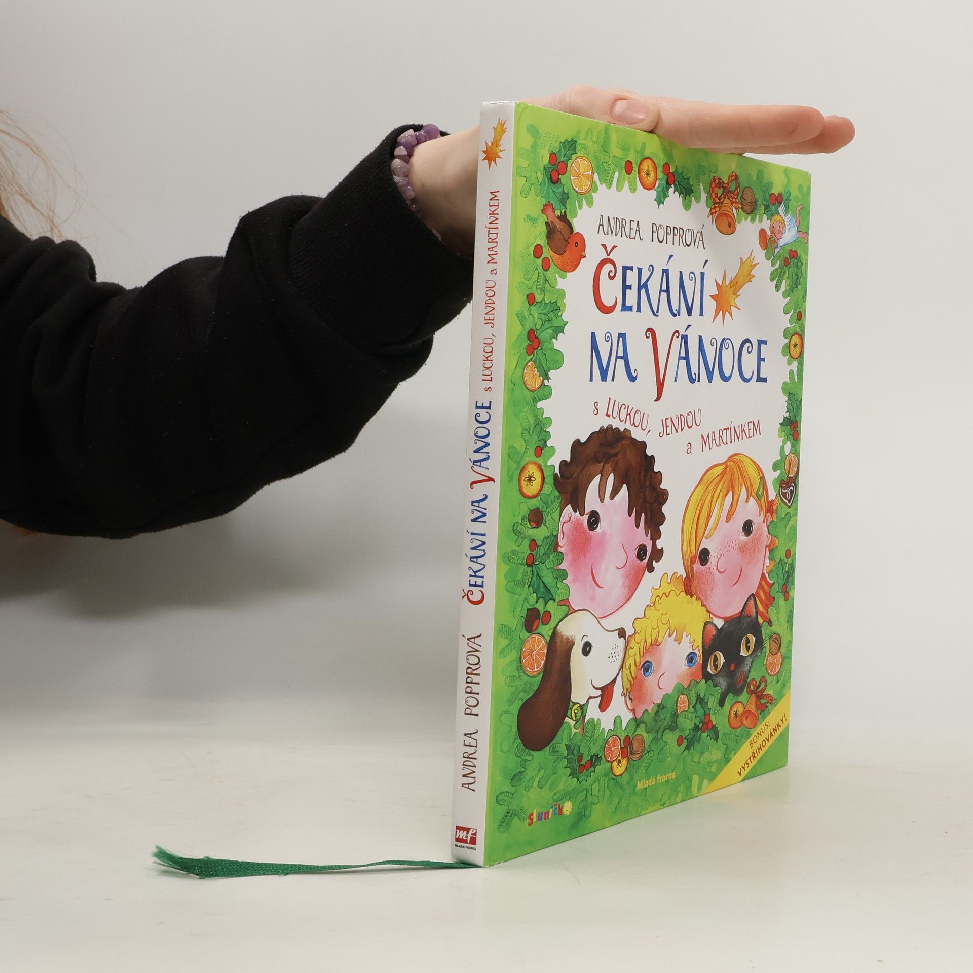 Andrea Popprová Čekání na Vánoce s Luckou, Jendou a Martínkem