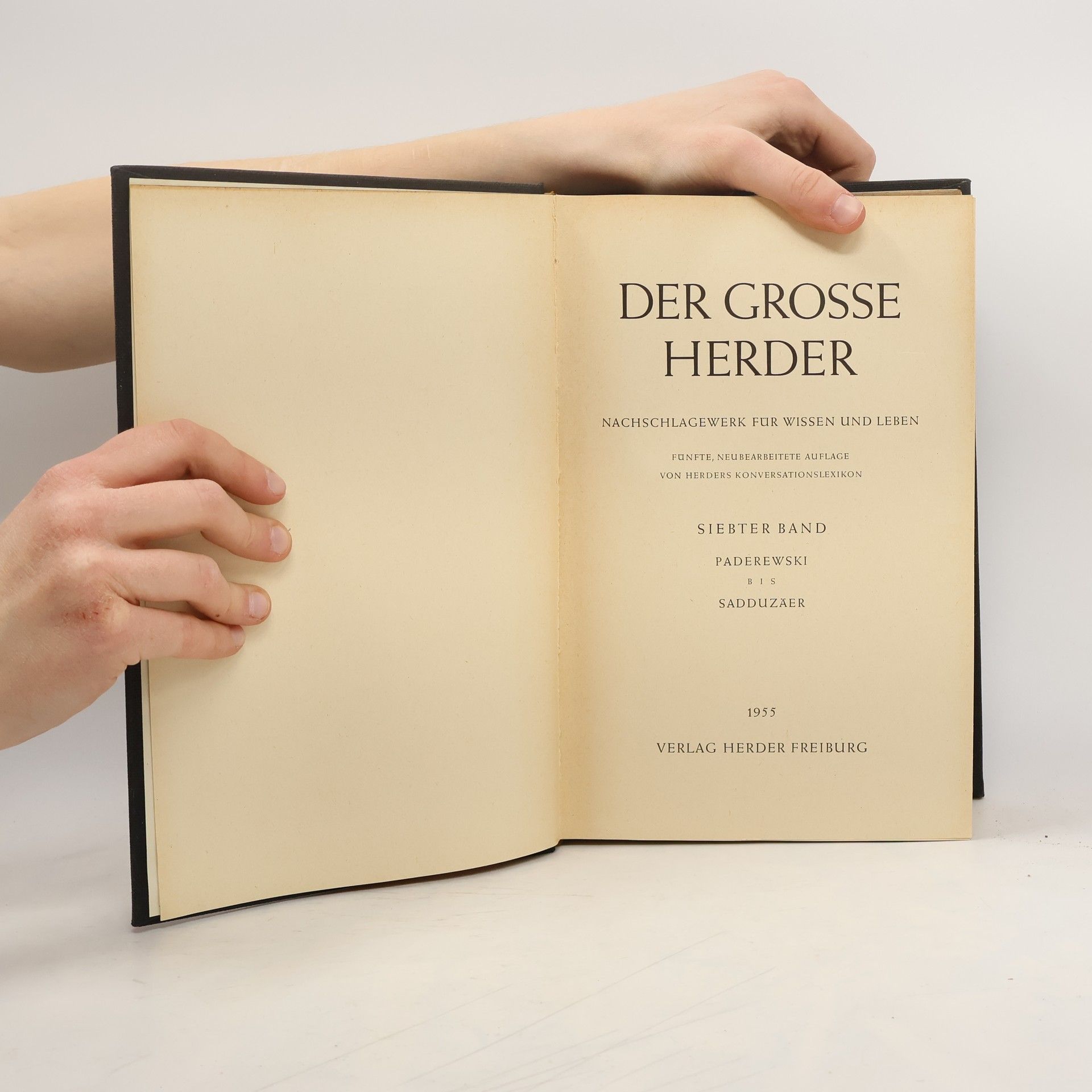 Various authors Der Grosse Herder 7