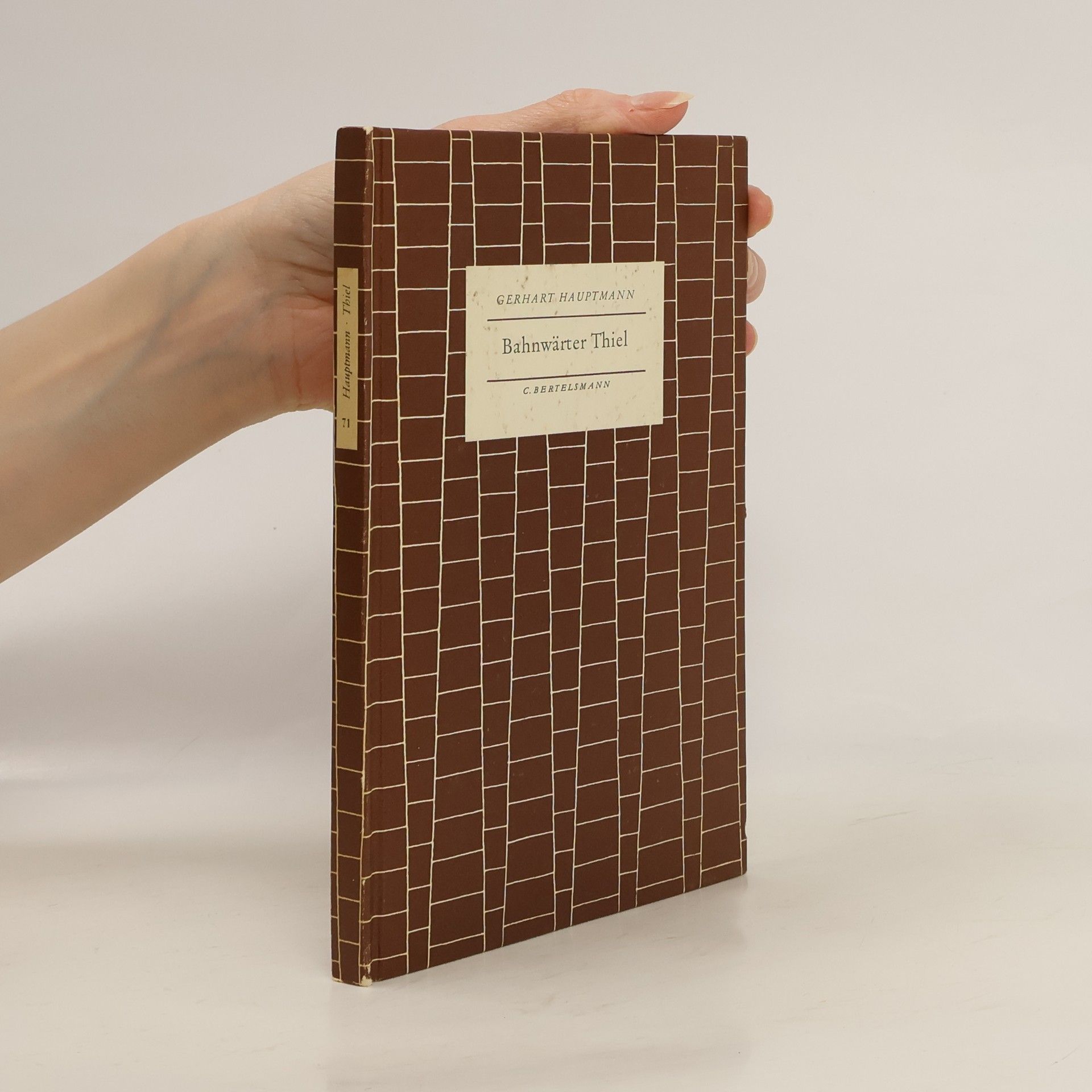 Gerhart Hauptmann Bahnwärter Thiel