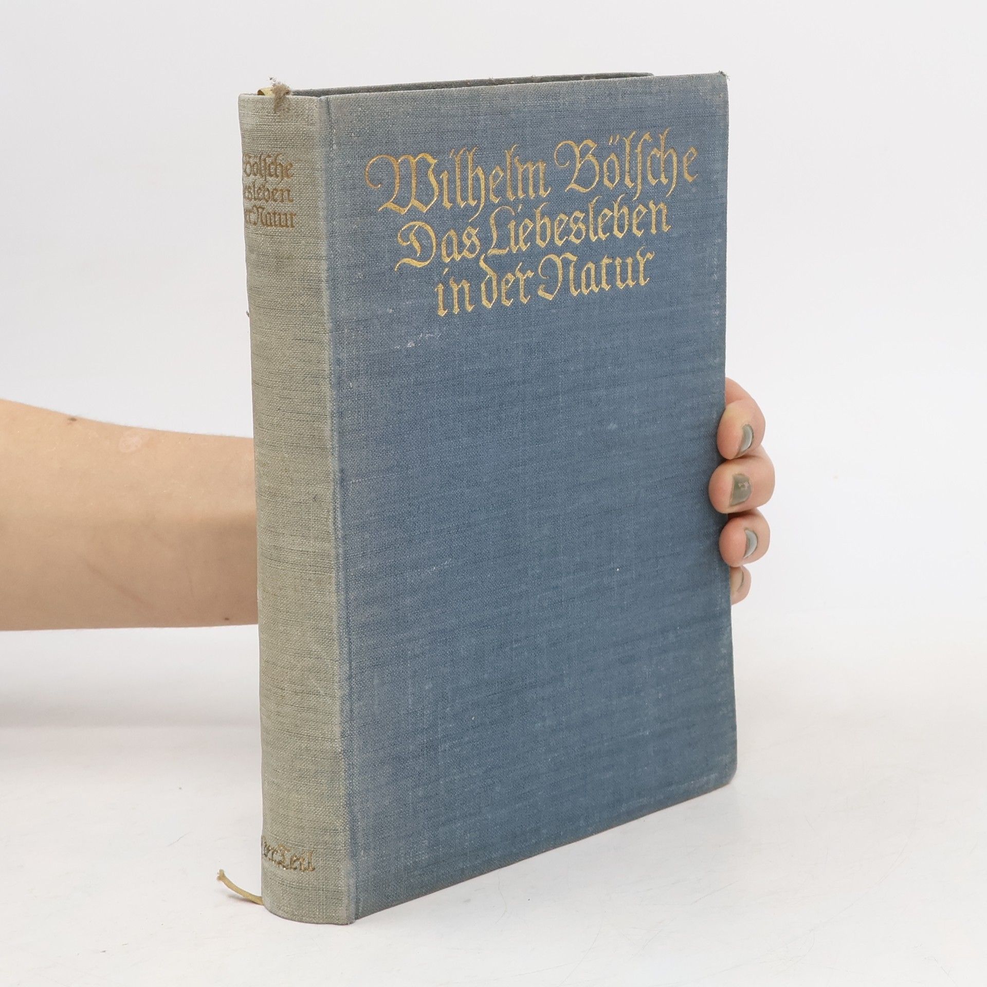 Wilhelm Böslche Das Liebesleben in der Natur