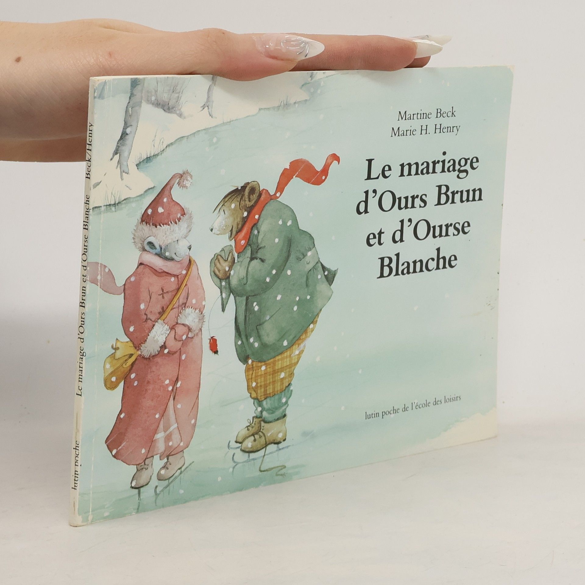 Martine Beck Le mariage d'Ours Brun et d'Ourse Blanche