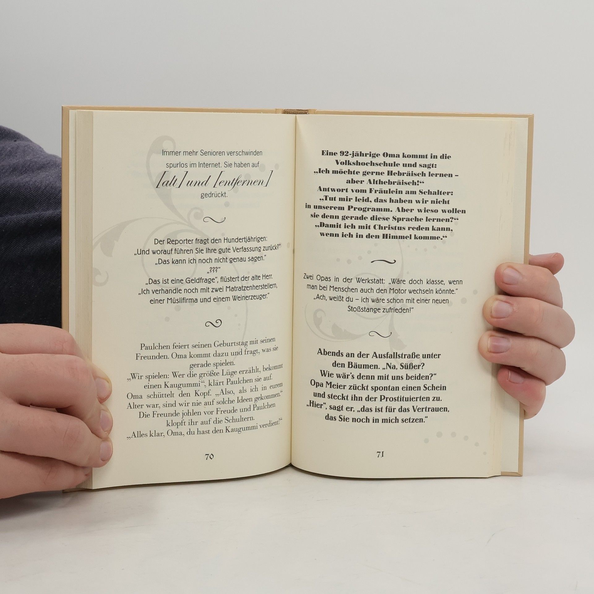 Justus Klingelhuber Rentnerwitze