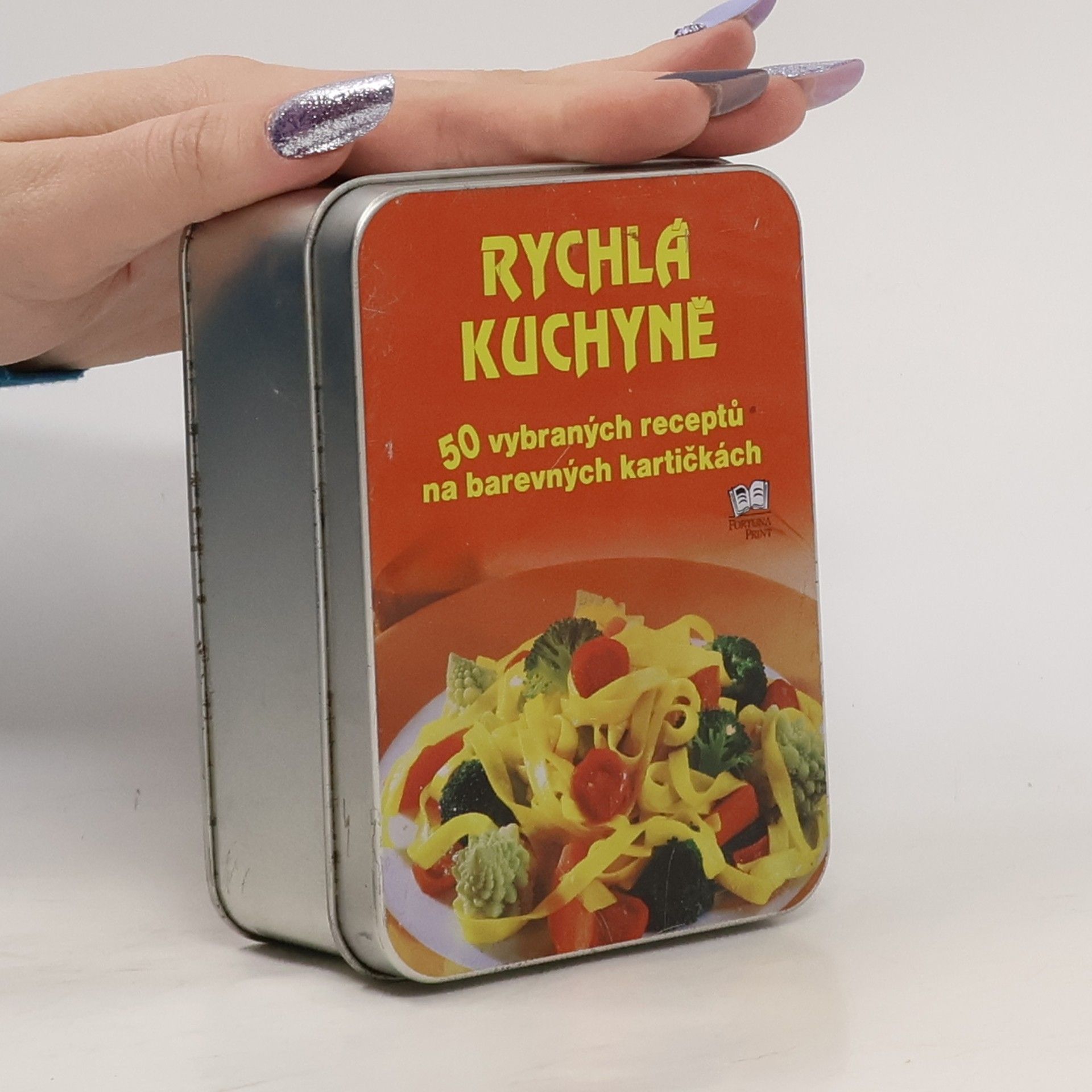 AA.VV. Rychlá kuchyně : 50 vybraných receptů na barevných kartičkách