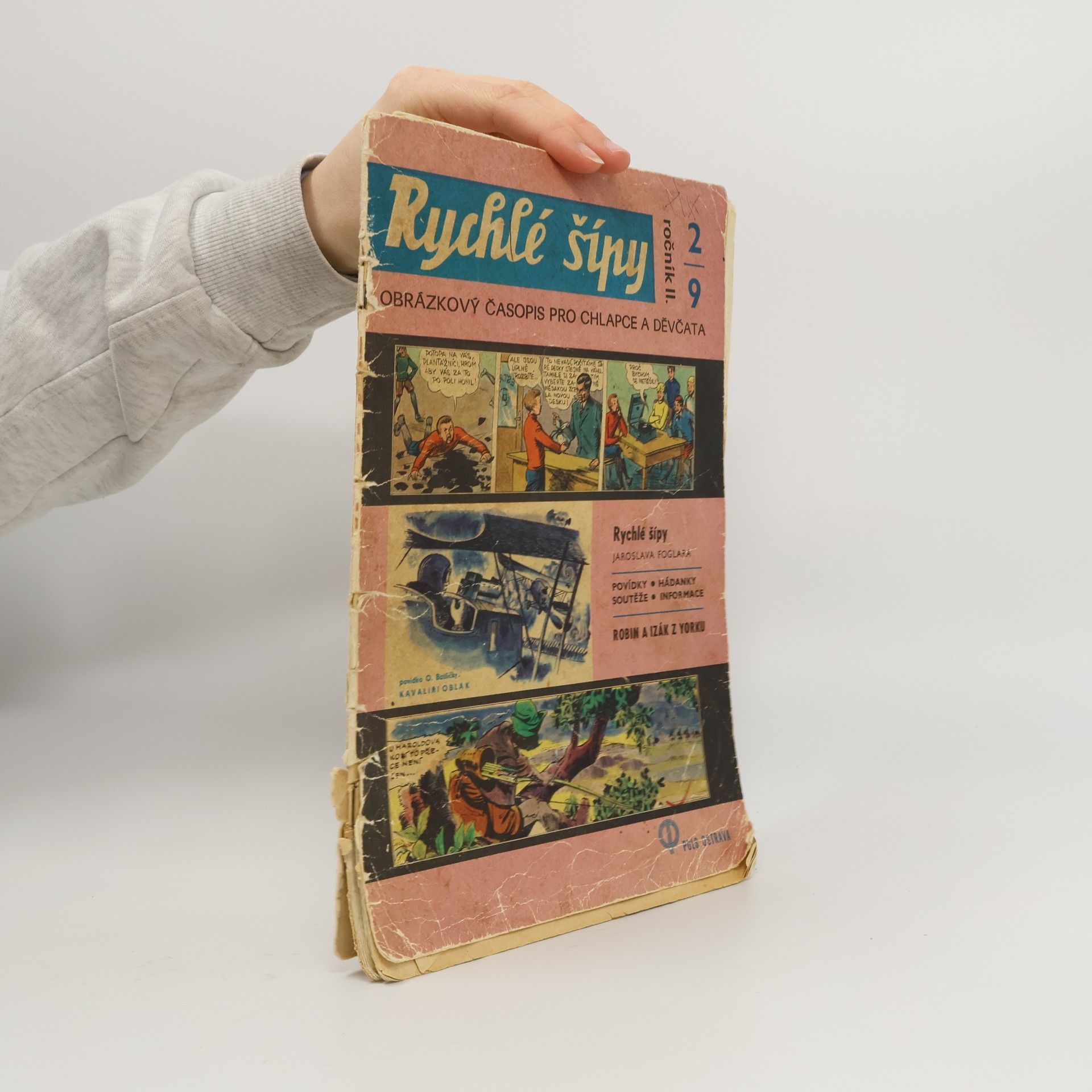 Jaroslav Foglar Rychlé šípy. Ročník II. 2/9