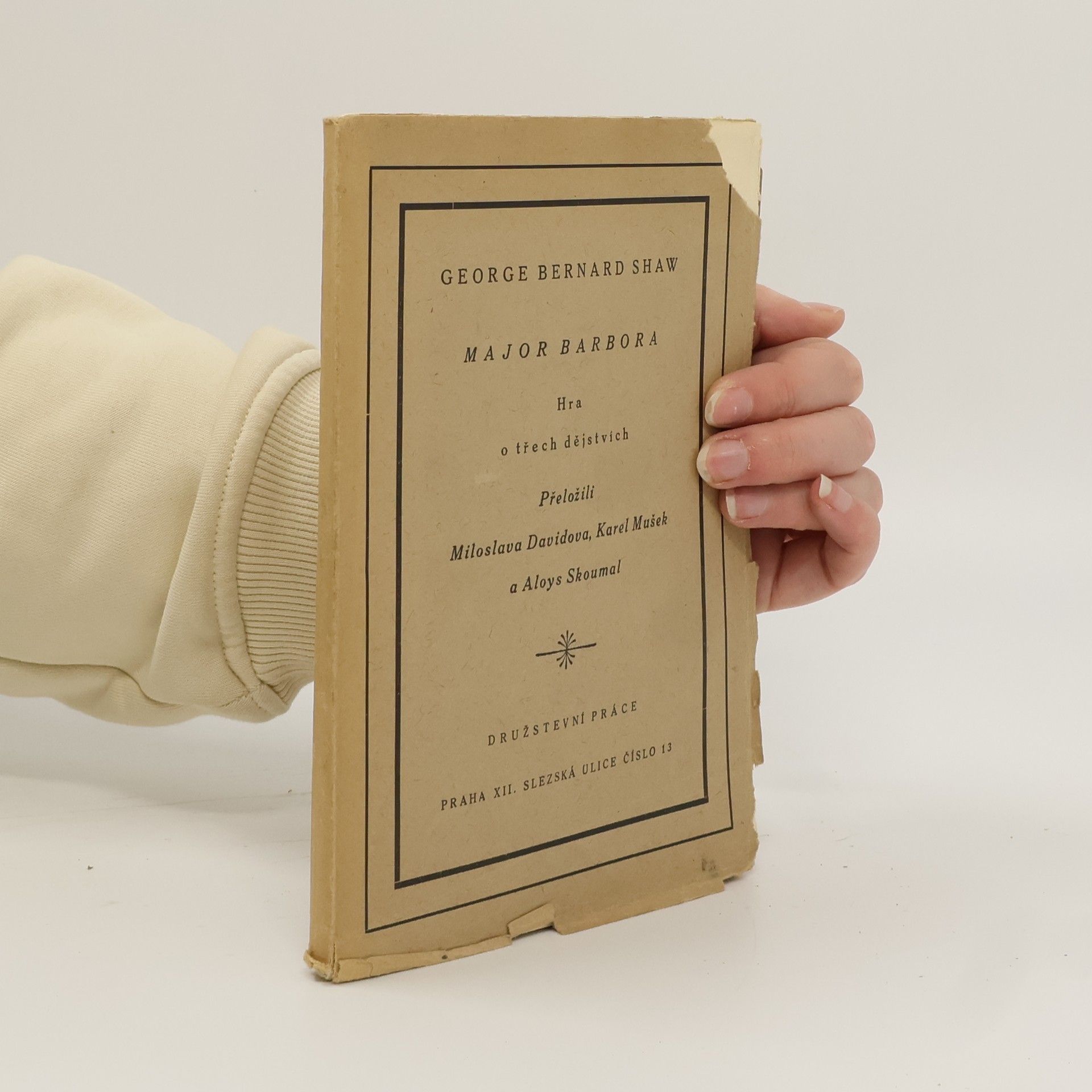 George Bernard Shaw Major Barbora