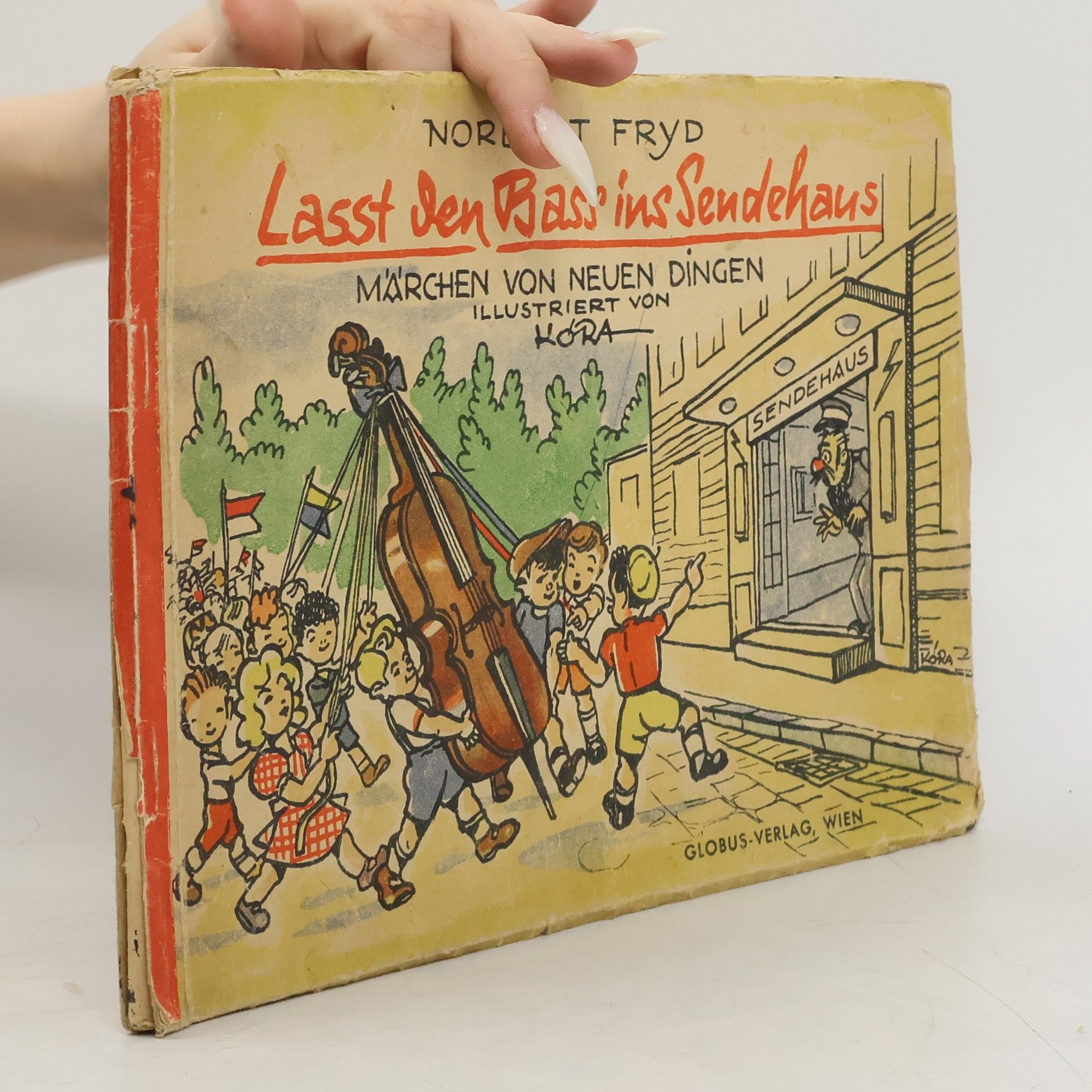 Norbert Frýd Lasst sen Bass ins Sendehaus