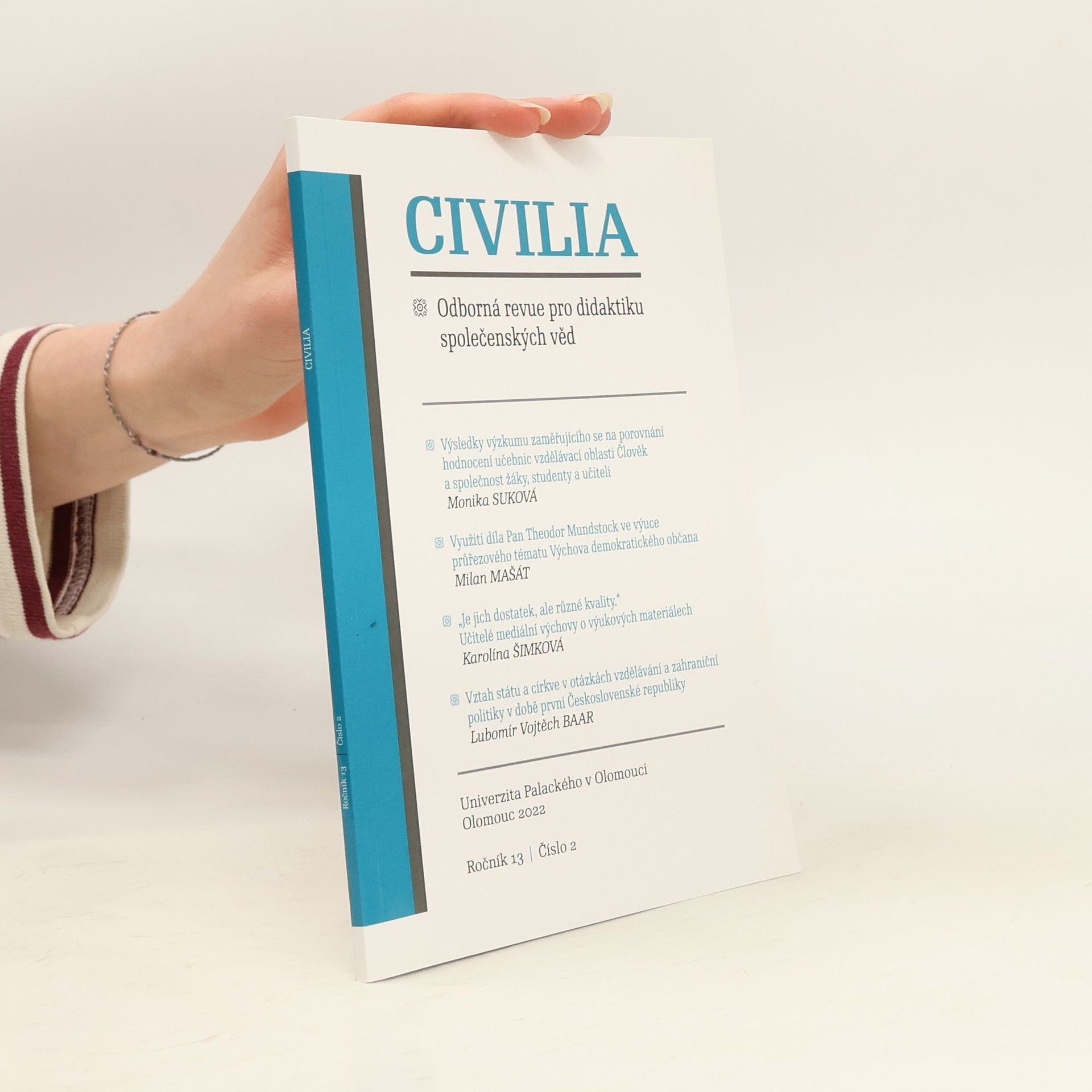 Civilia. Odborná revue pro didaktiku společenských věd 2/2019