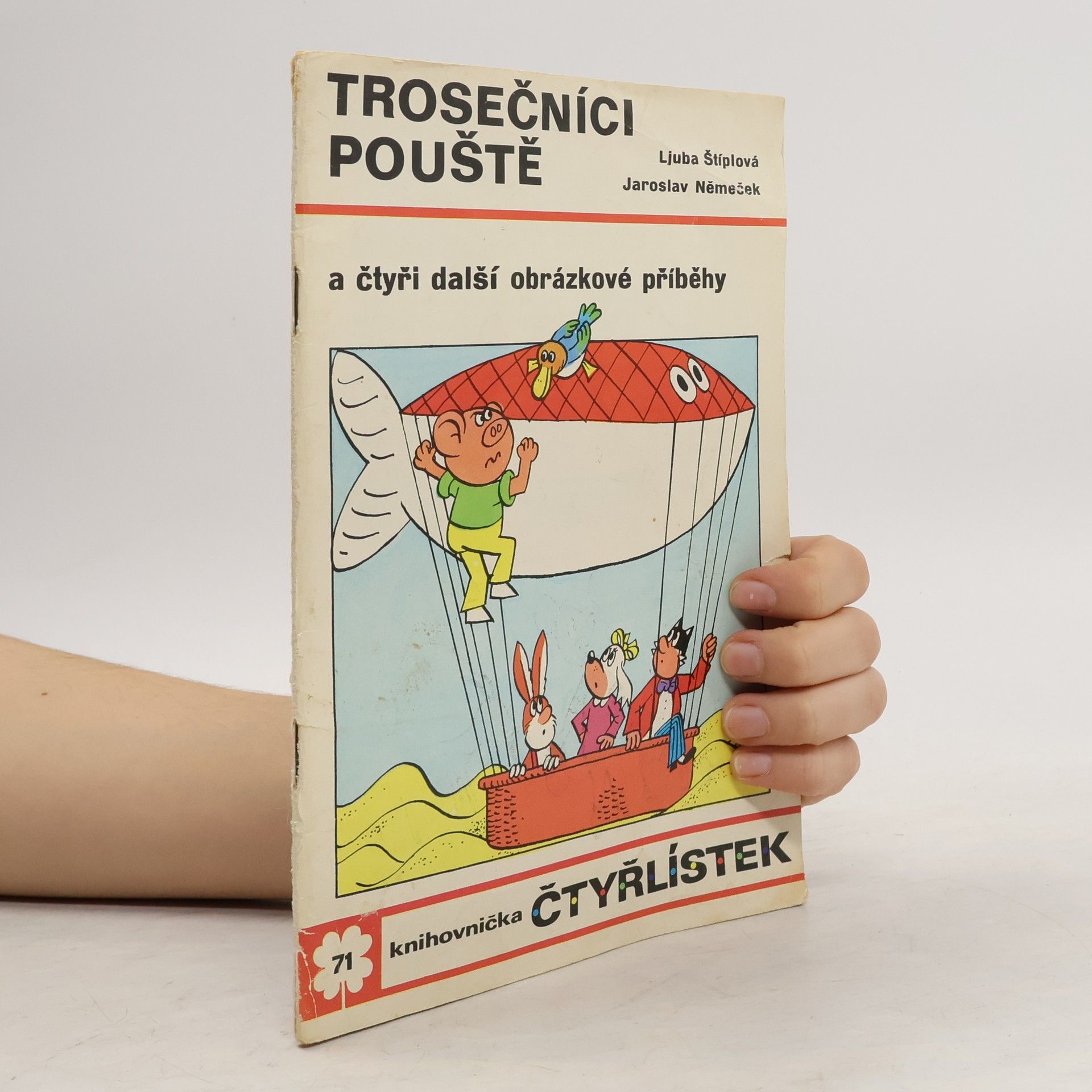 Jaroslav Němeček Čtyřlístek 71. Trosečníci pouště