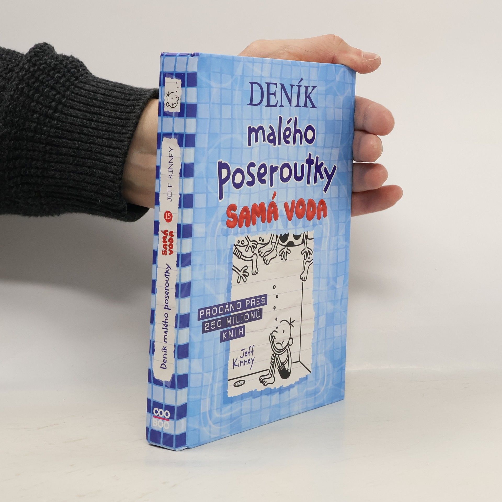 Jeff Kinney Deník malého poseroutky 15. Samá voda