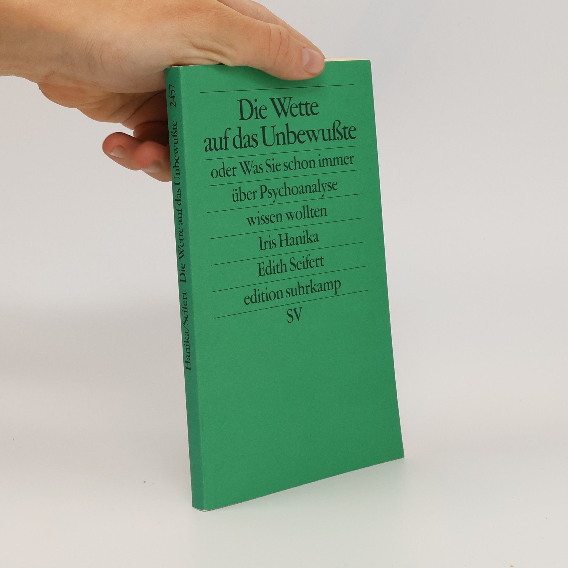 Die Wette auf das Unbewusste oder was sie schon immer über Psychoanalyse wissen wollten