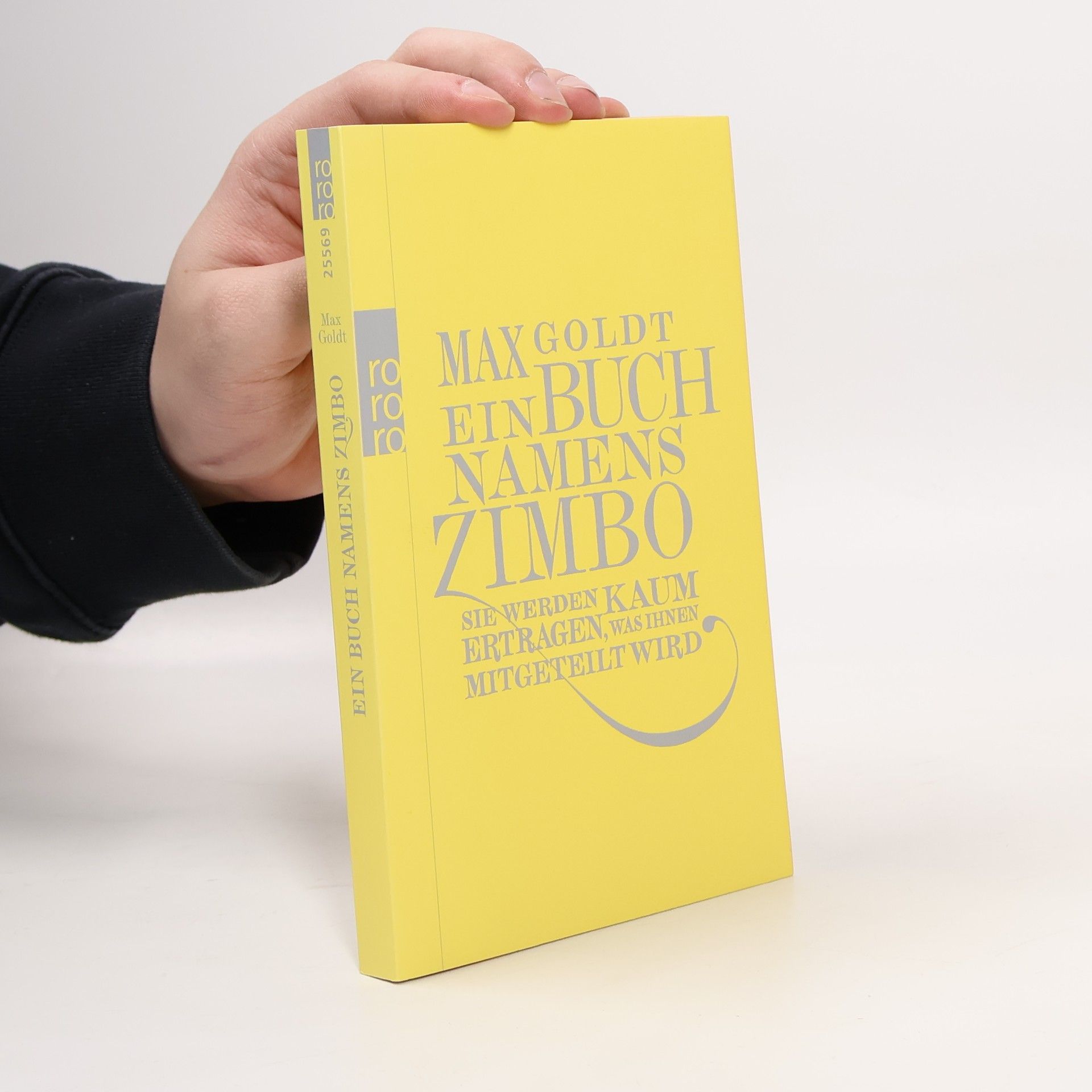 Max Goldt Ein Buch namens Zimbo