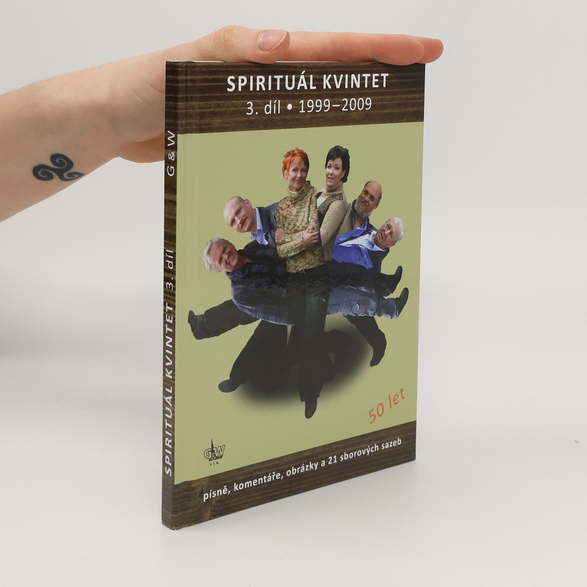 výroba hudeb.nástrojů G+W Zpěvník Spirituál kvintet 3.díl