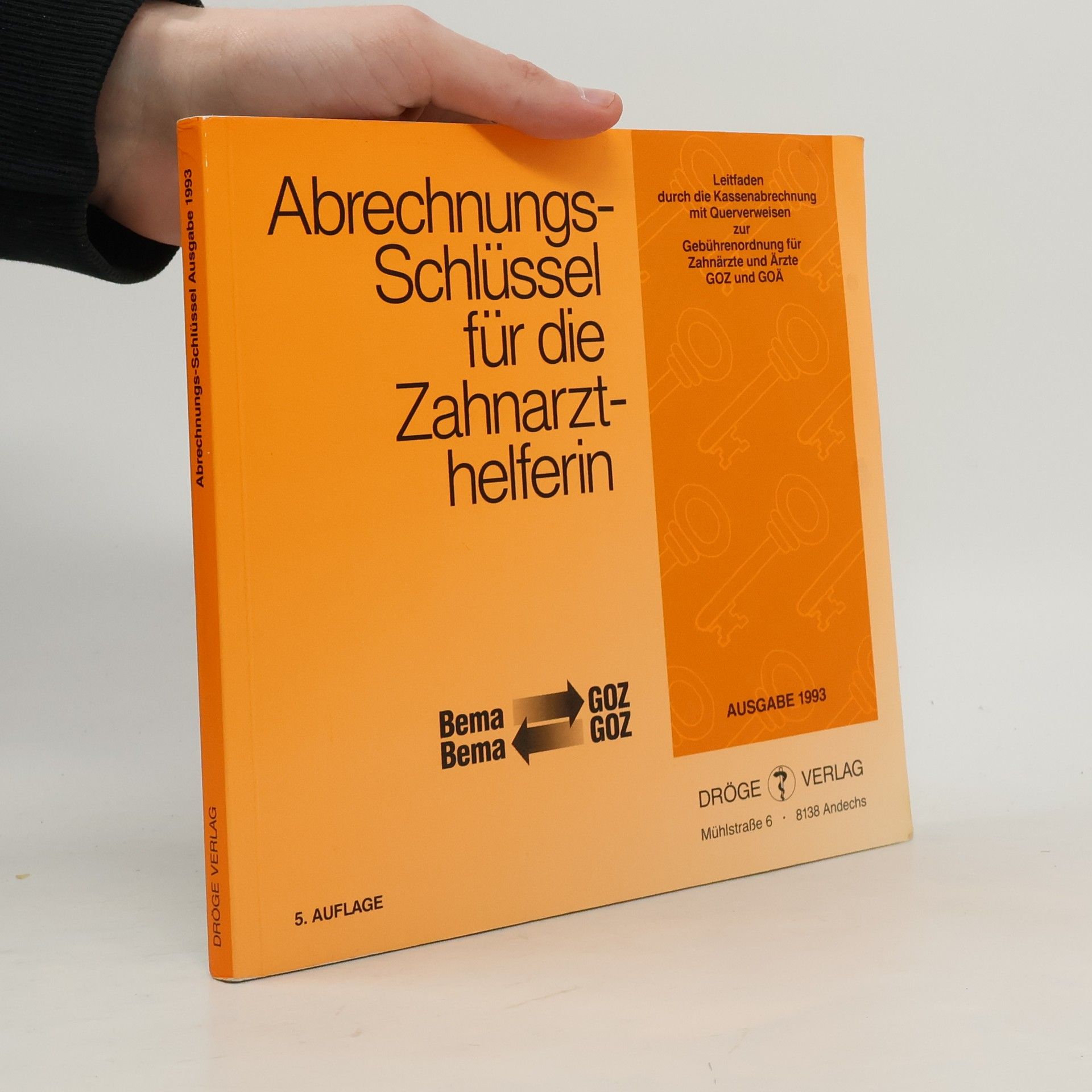 Collectif d'auteurs Abrechnungsschlüssel für die Zahnarzthelferin