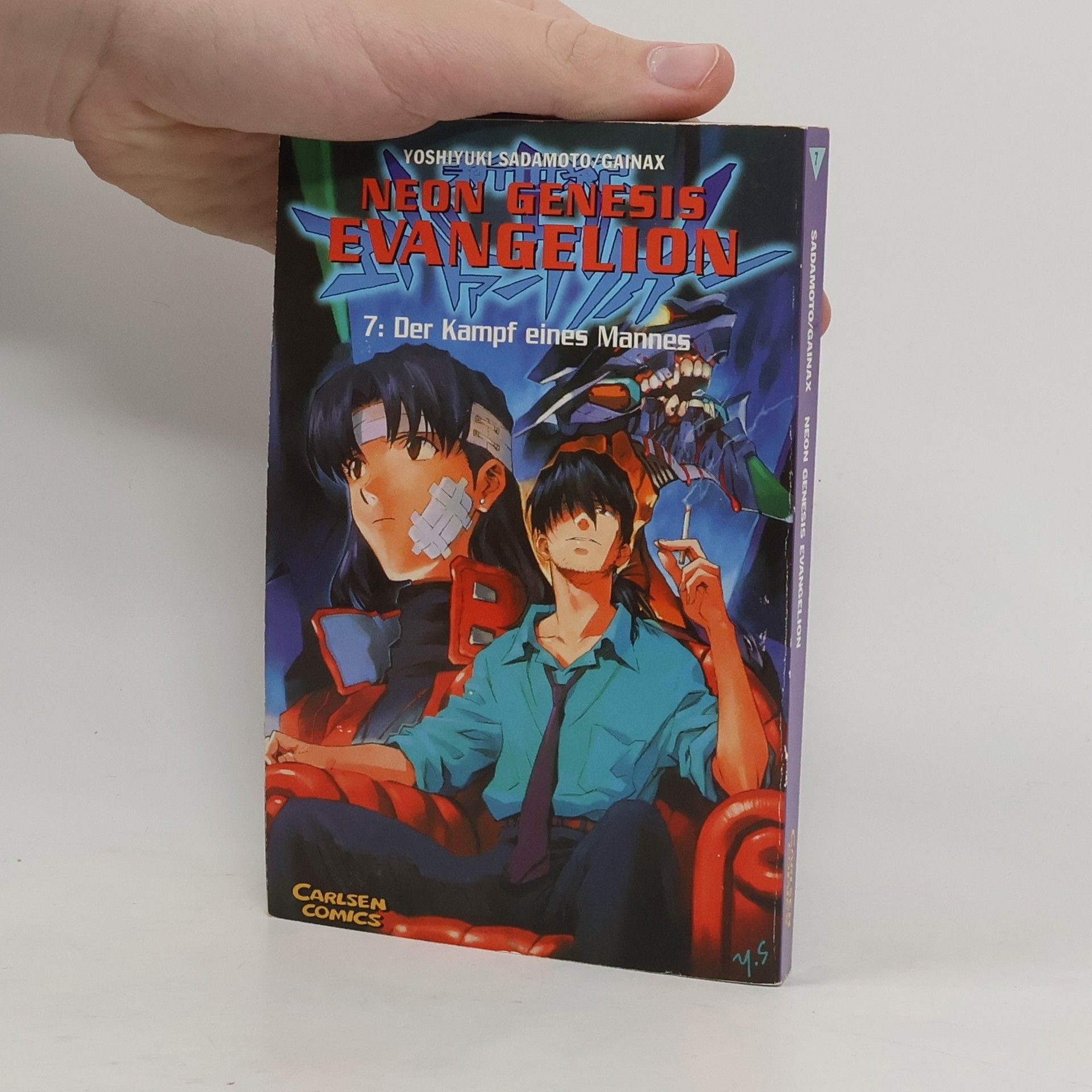 Yoshiyuki Sadamoto Neon genesis Evangelion 7