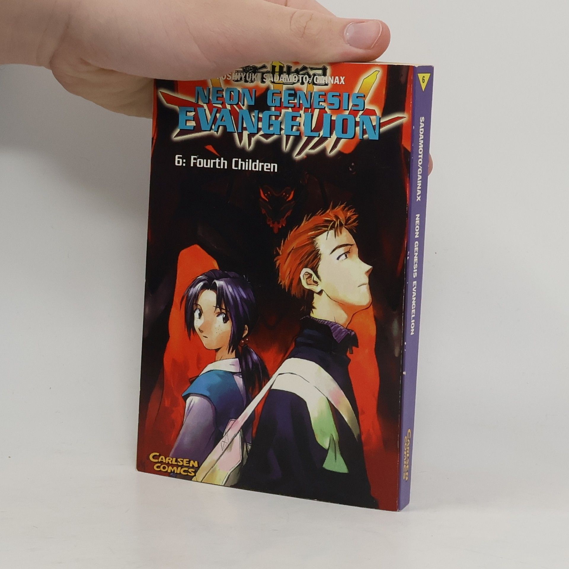 Yoshiyuki Sadamoto Neon genesis Evangelion 6