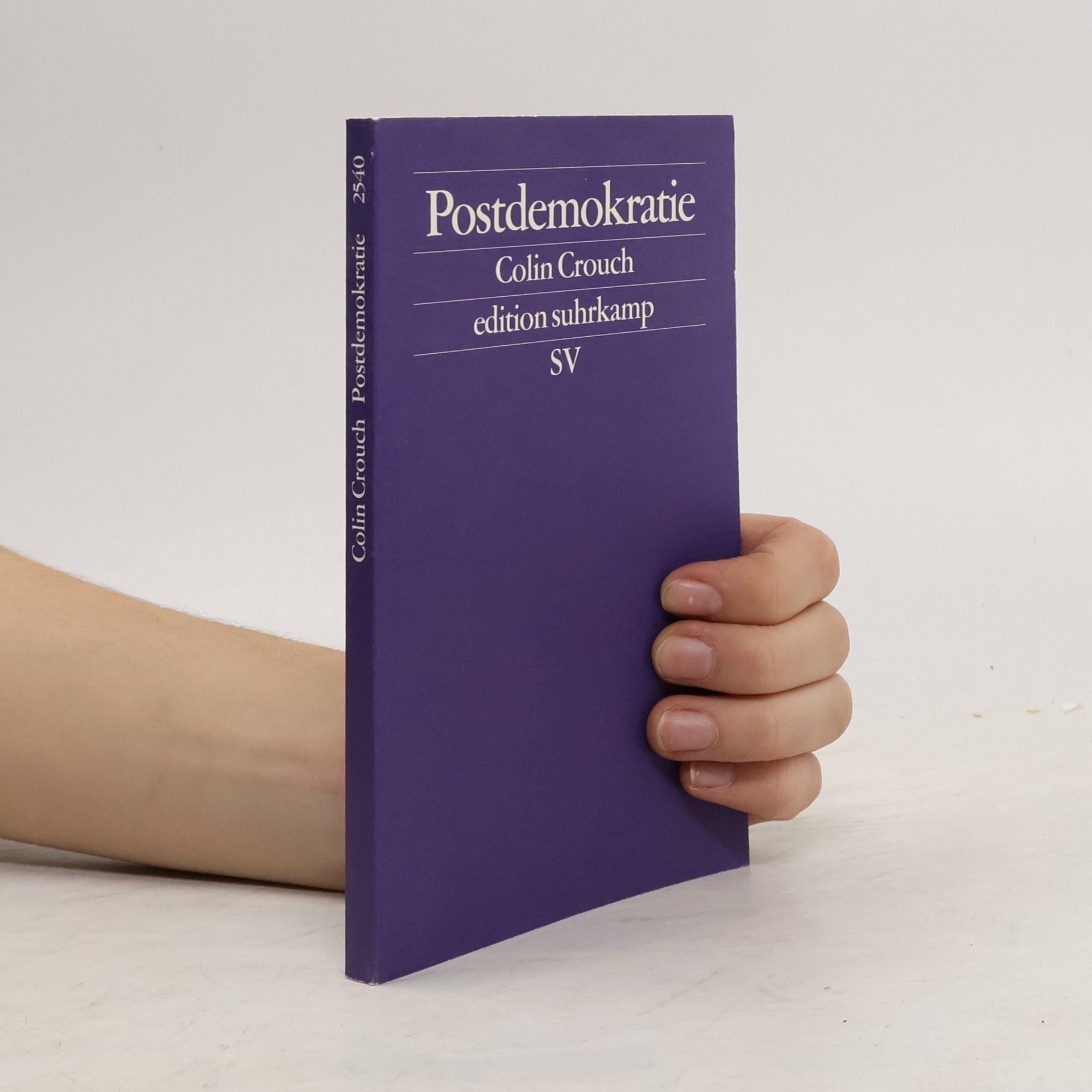 Colin Crouch Postdemokratie 1