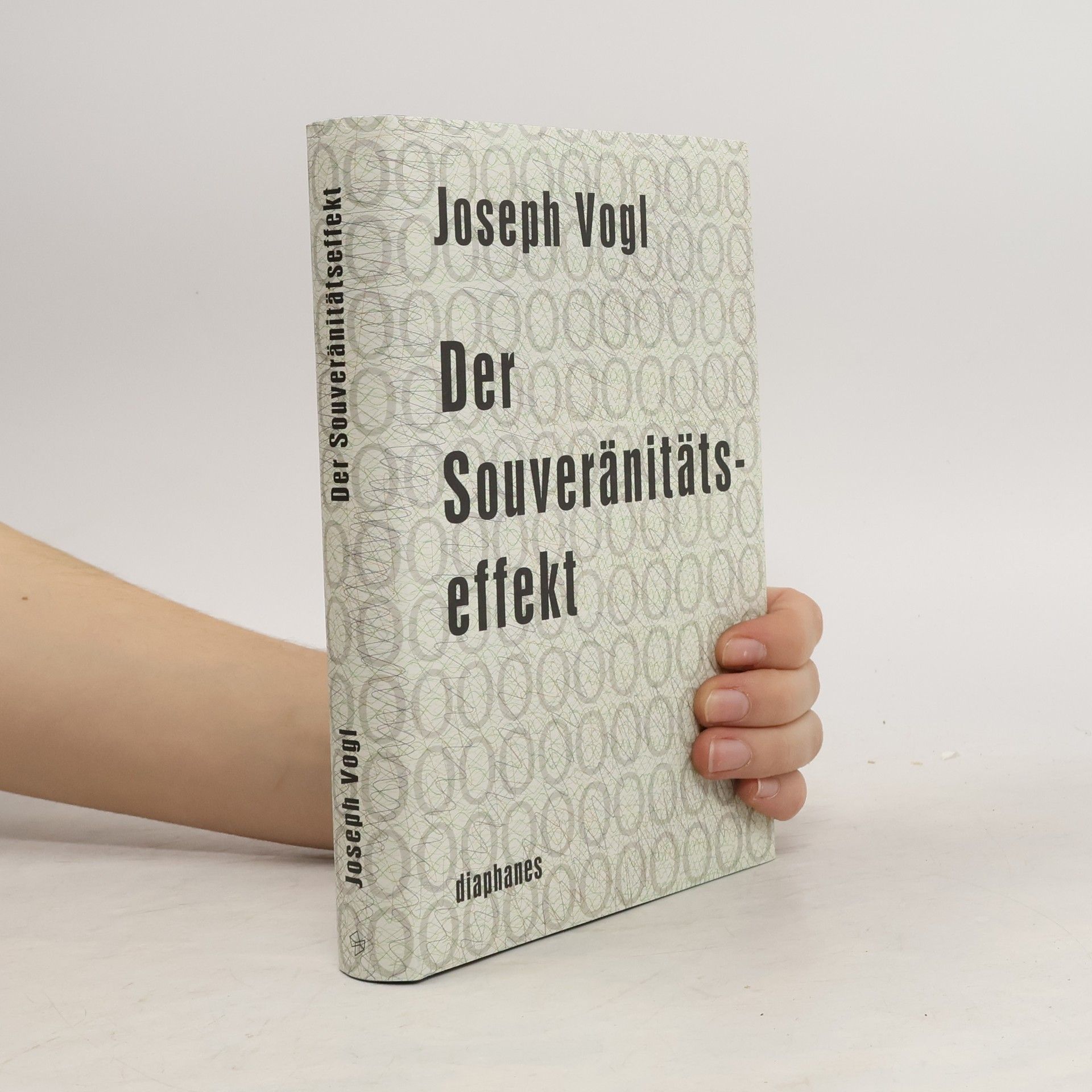 Joseph Vogl Der Souveränitätseffekt