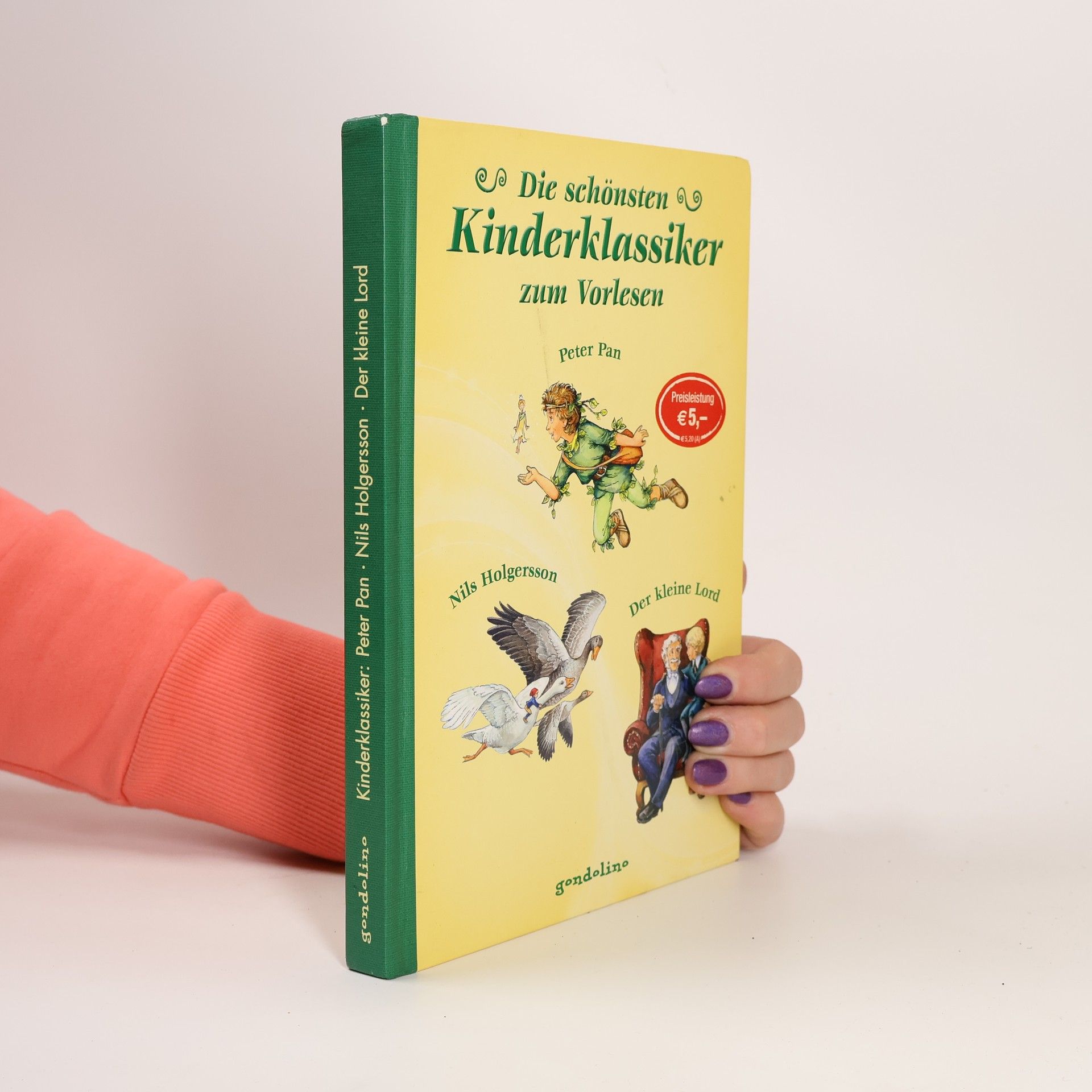 J. M. Barrie Die schönsten Kinderklassiker zum Vorlesen - Peter Pan, Nils Holgersson, Der kleine Lord