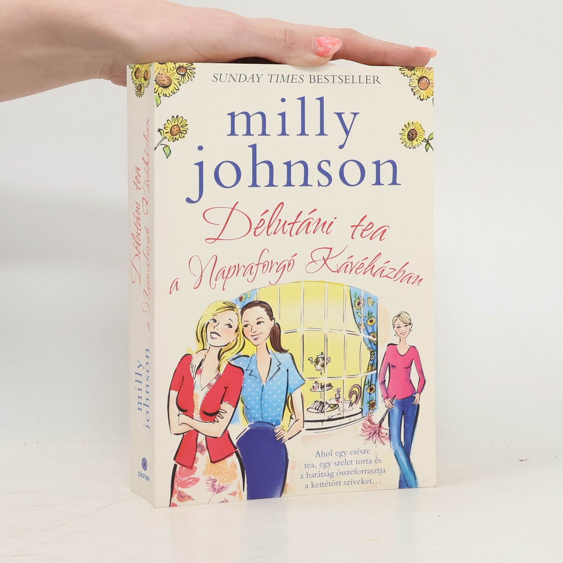 Milly Johnson Délutáni tea a Napraforgó Kávéházban