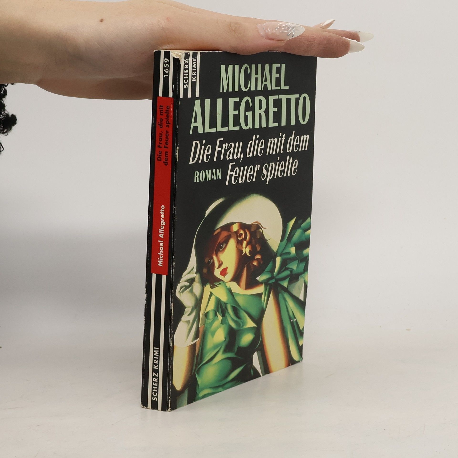 Michael Allegretto Die Frau, die mit dem Feuer spielte