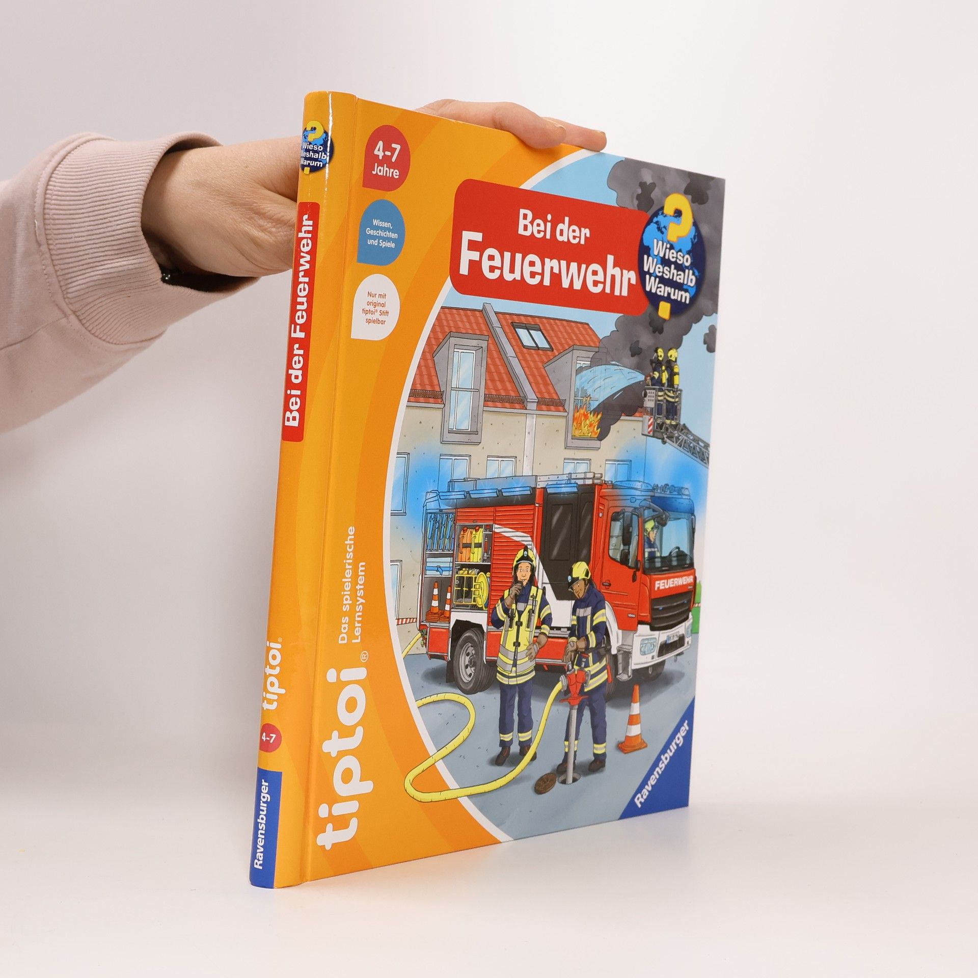 Daniela Flucht Bei der Feuerwehr / Wieso? Weshalb? Warum? tiptoi® Bd.25