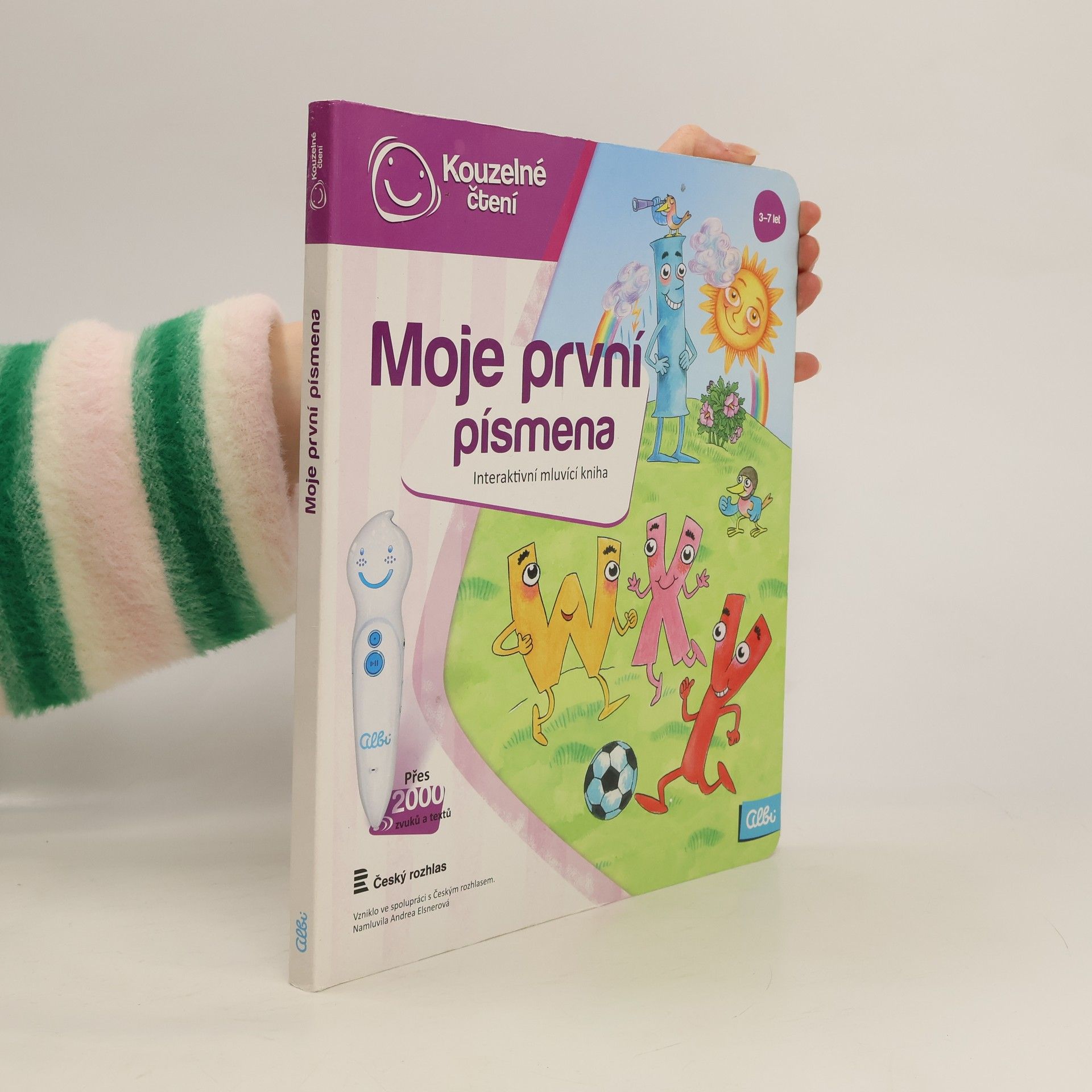 Moje první písmena. Interaktivní mluvící kniha