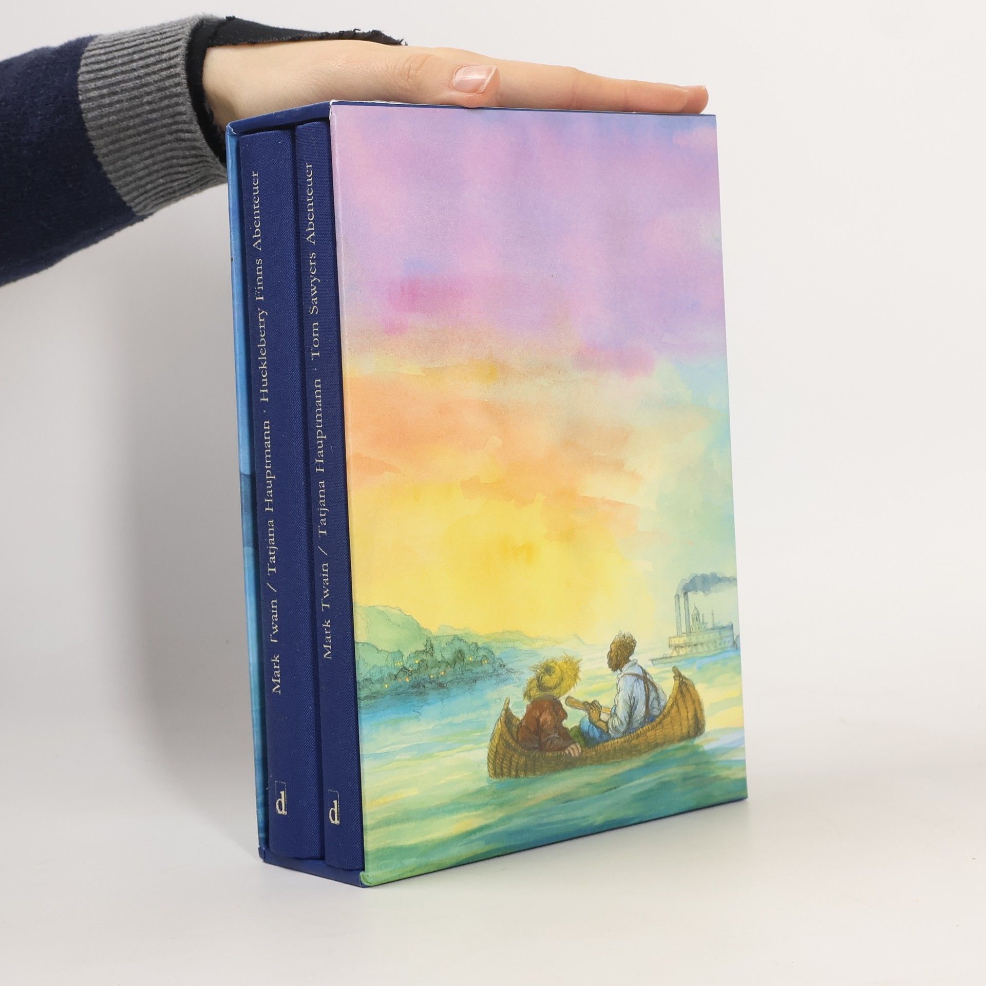 Mark Twain Die Abenteuer von Tom Sawyer und Huckleberry Finn, 2 Bde.