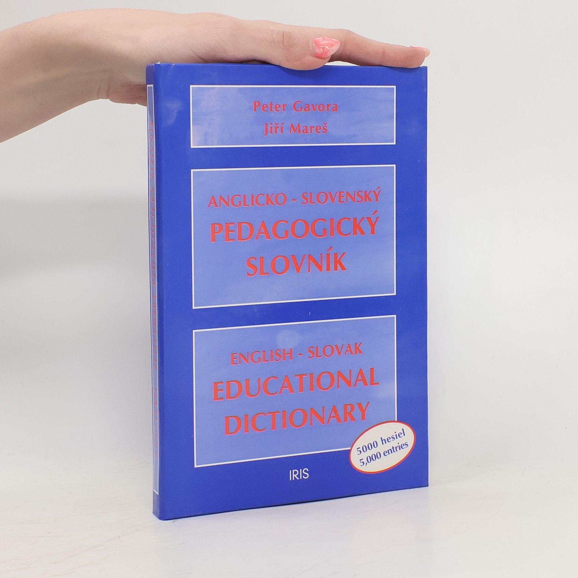 Jiří Mareš Anglicko-slovenský Pedagogický Slovník