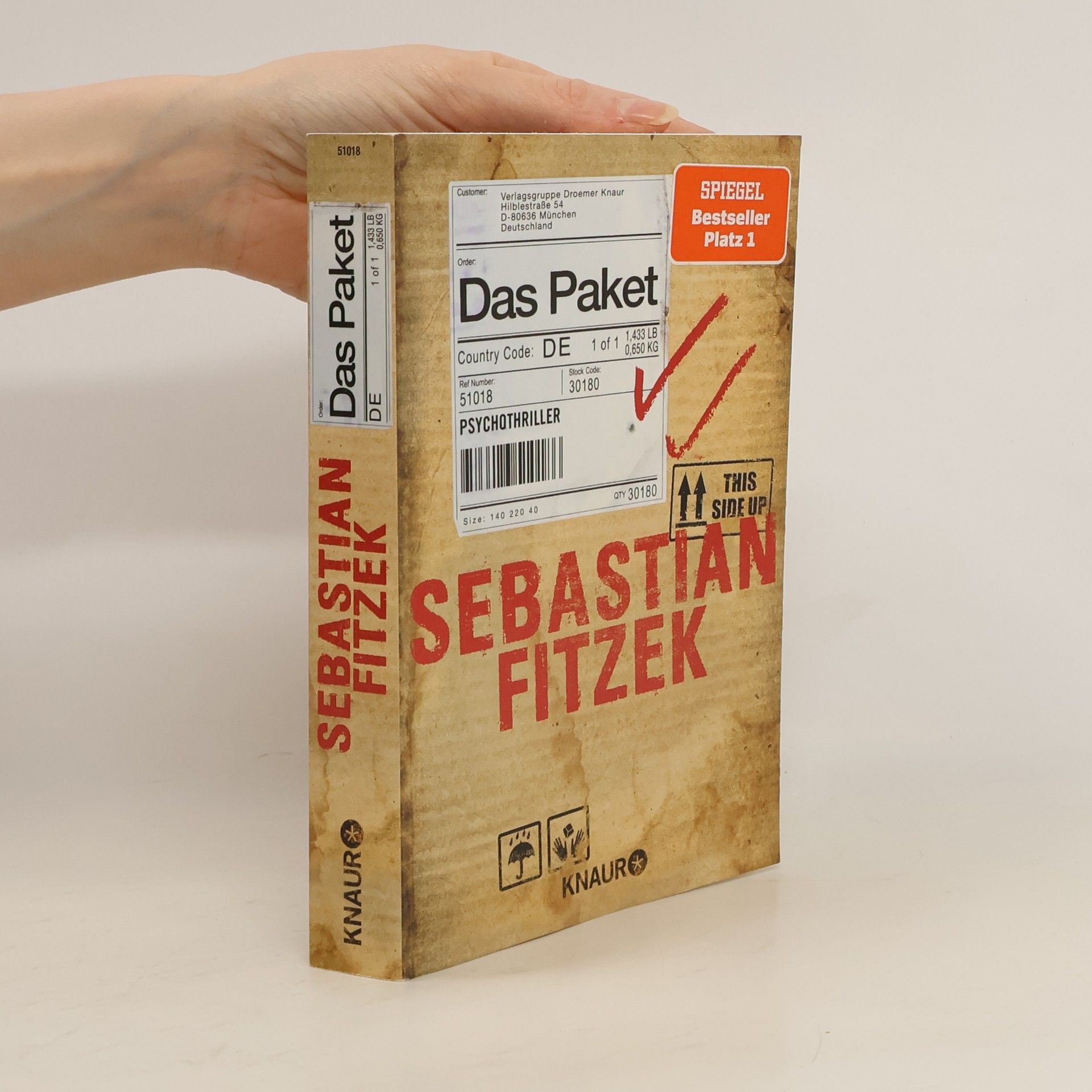 Sebastian Fitzek Das Paket