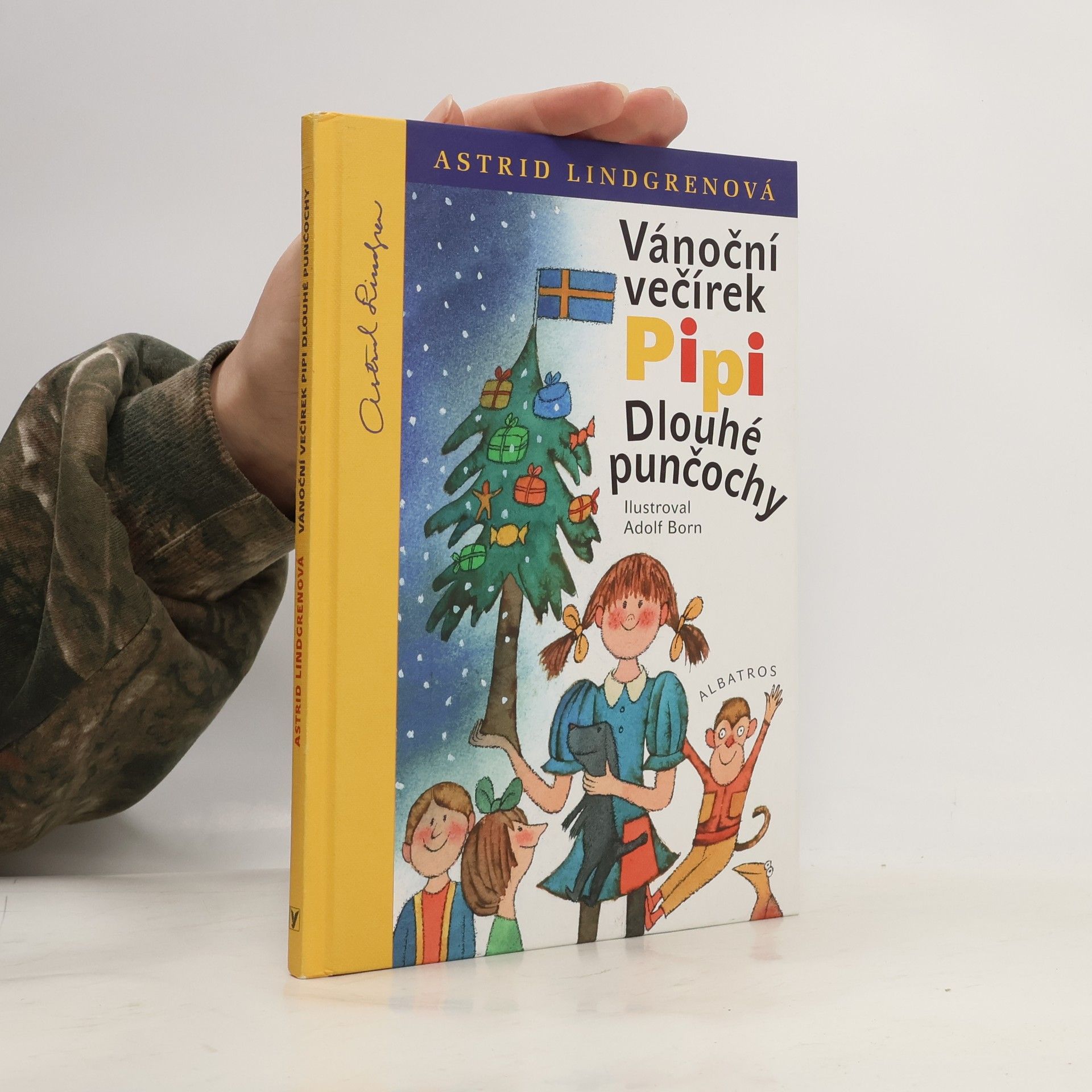 Astrid Lindgren Vánoční večírek Pipi Dlouhé punčochy