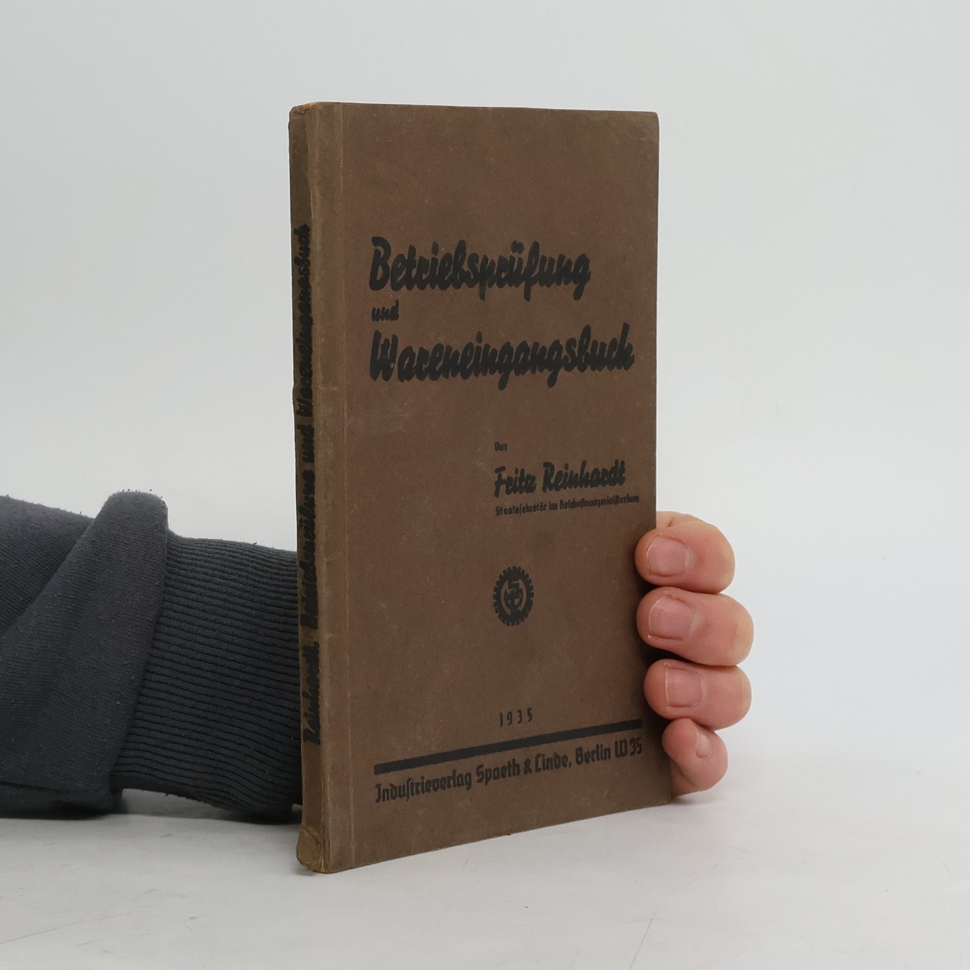 Betriebsführung und Wareneingangsbuch