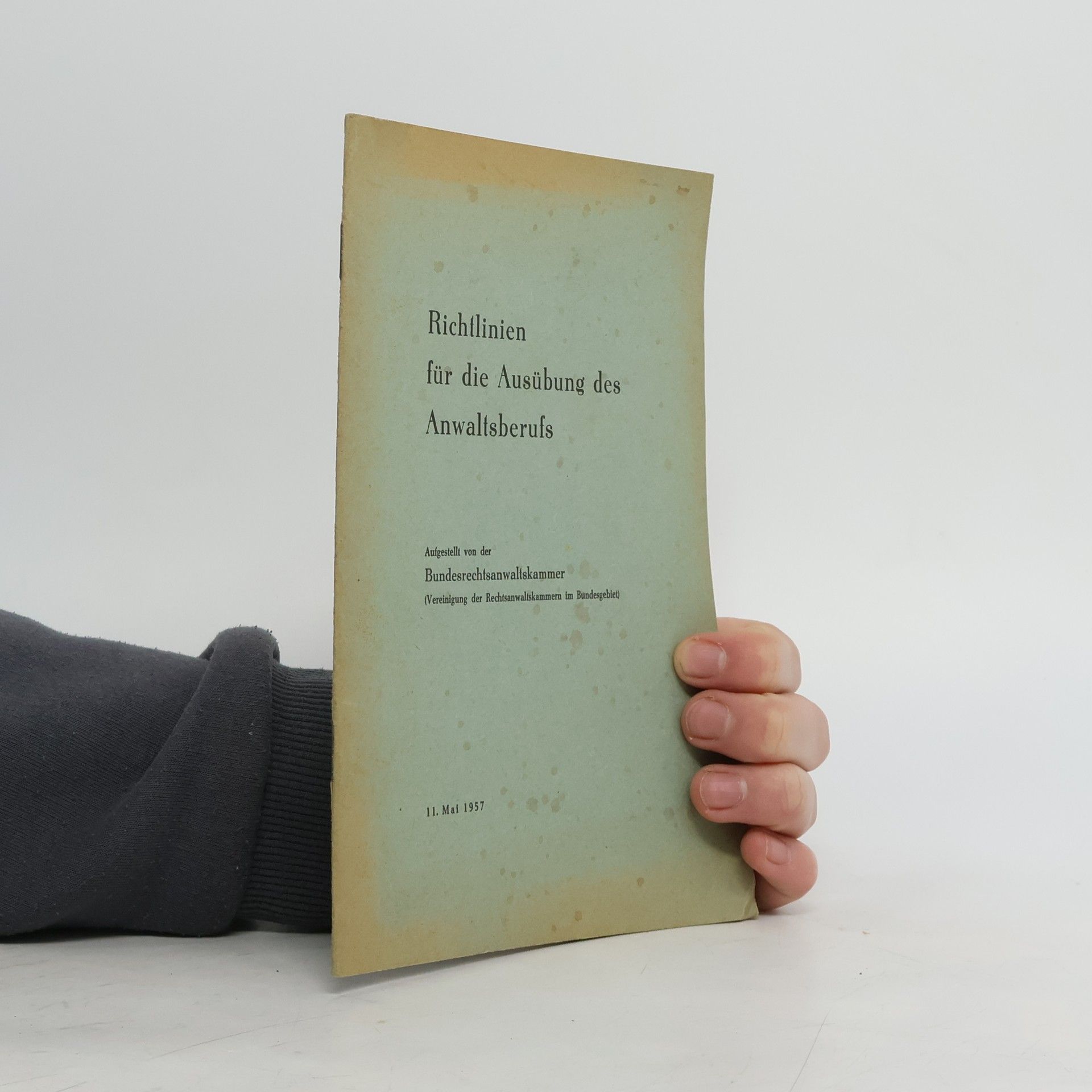 Autorenkollektiv Richtlinien für die Ausübung des Anwaltsberufs