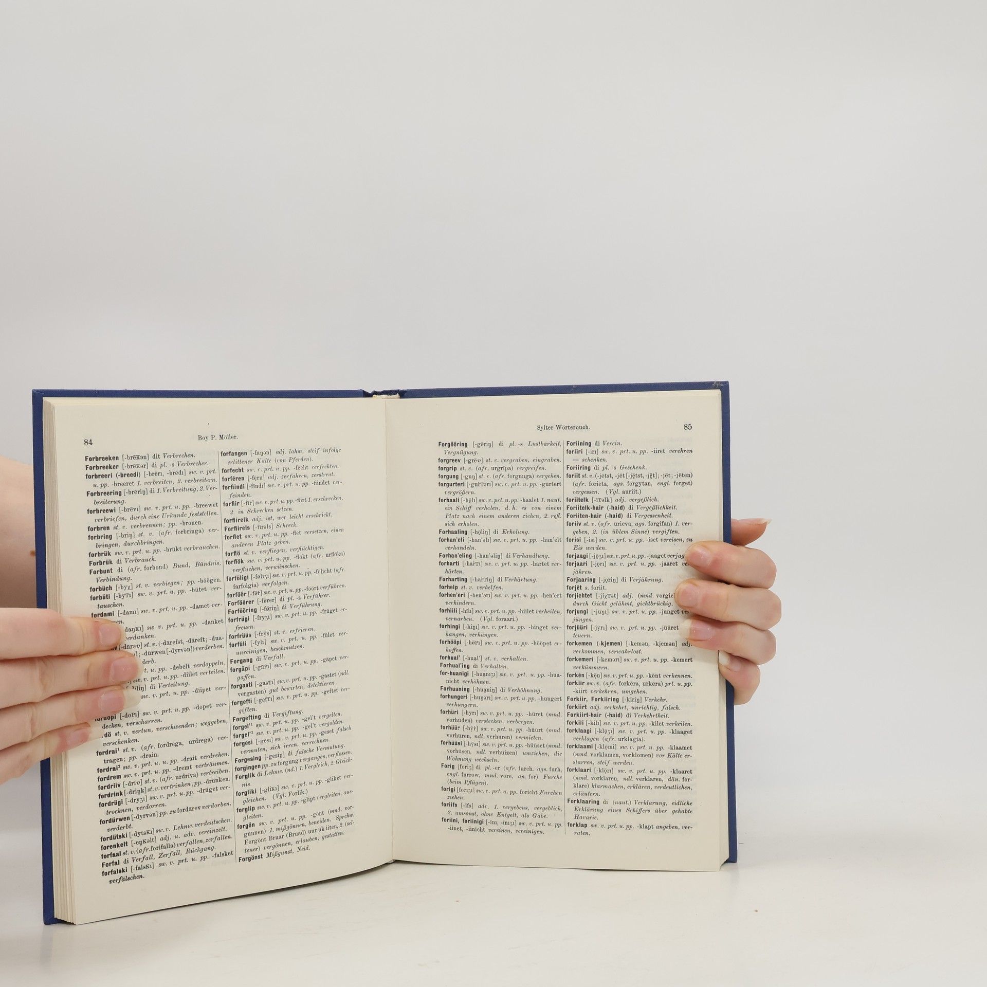 Boy P. Möller Söl'ring Uurterbok