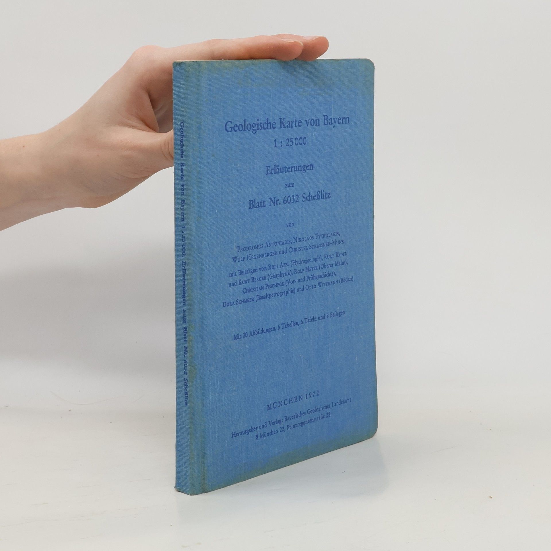 Auteurscollectief Geologische Karte von Bayern 1:25 000