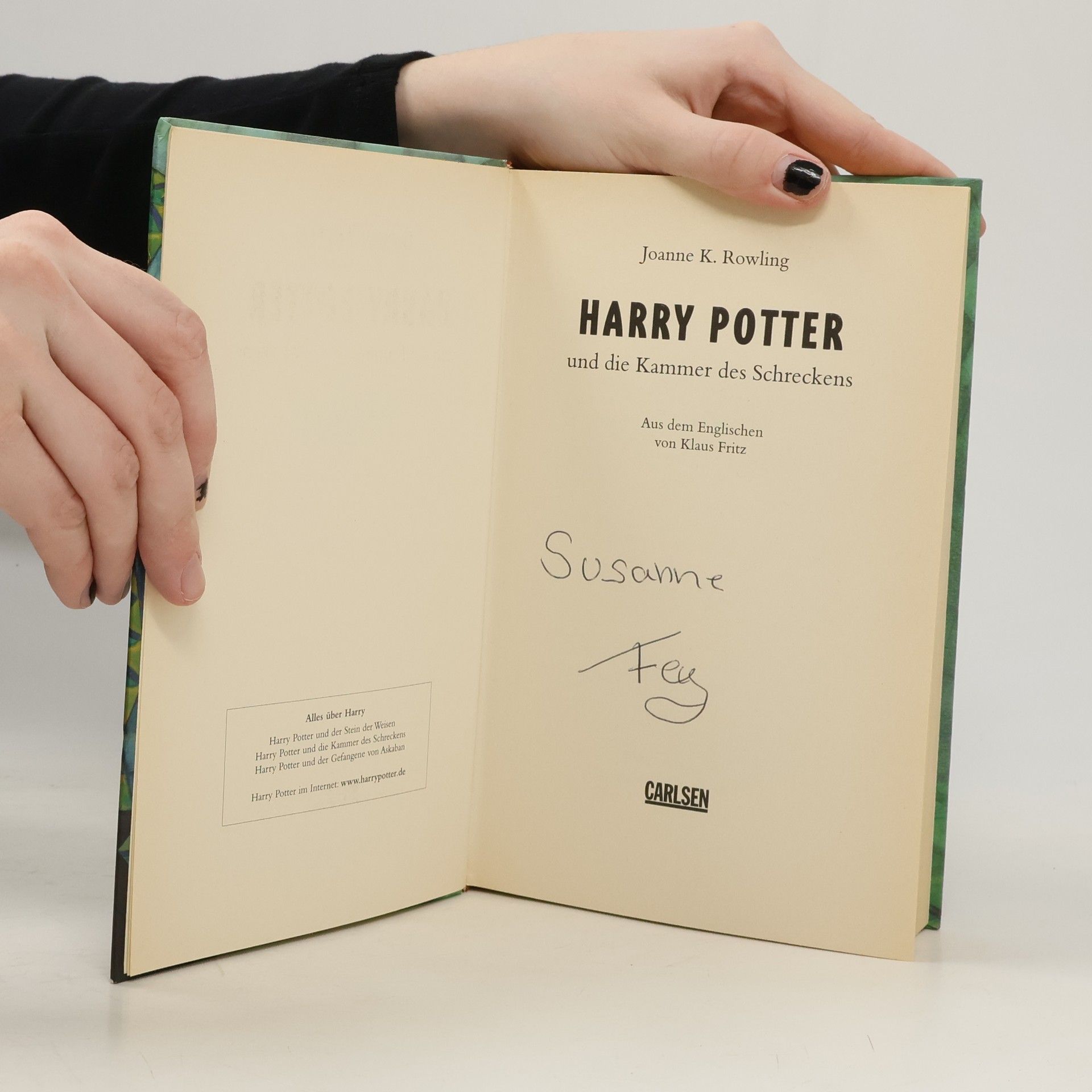 J. K. Rowling Harry Potter und die Kammer des Schreckens