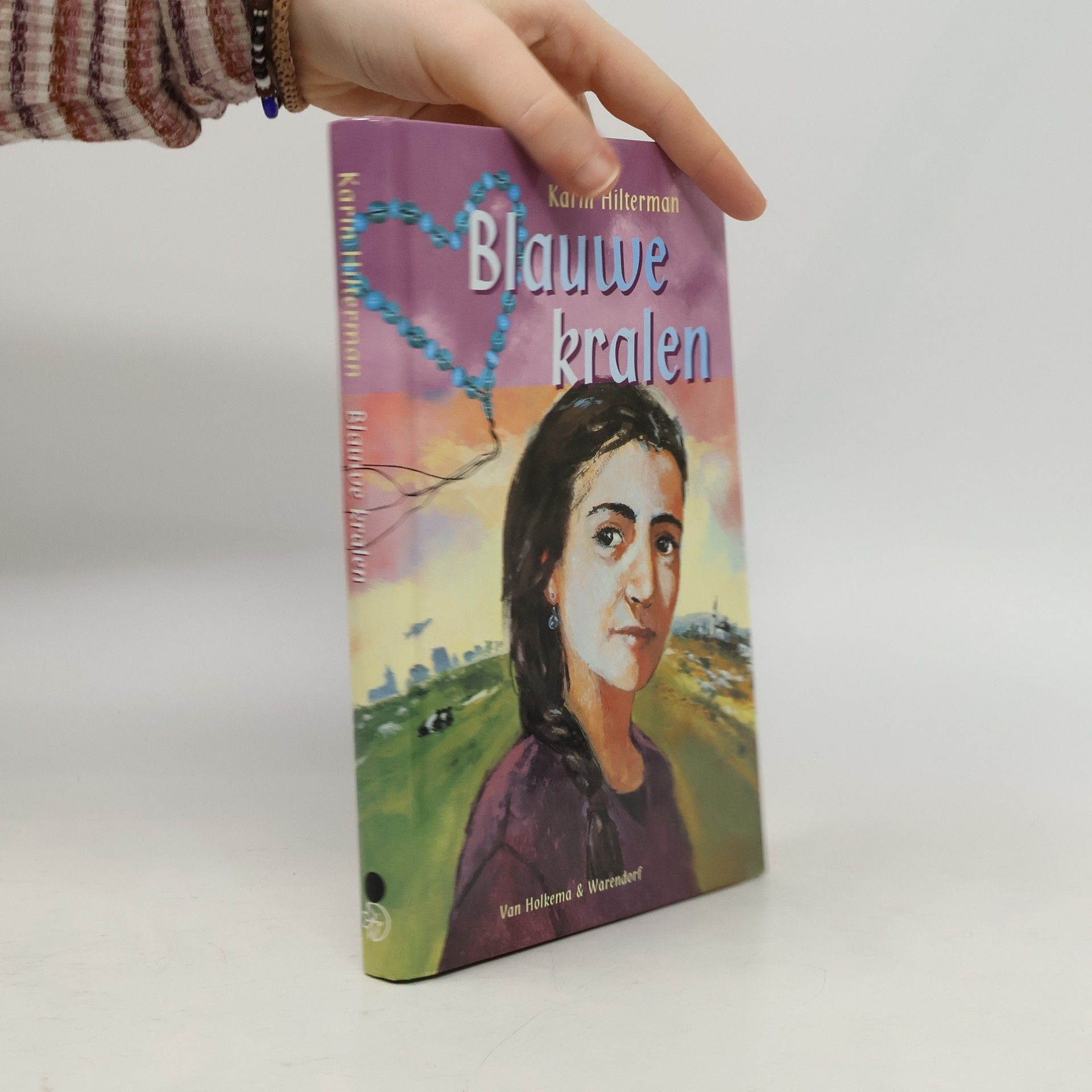 Karin Hilterman Blauwe kralen