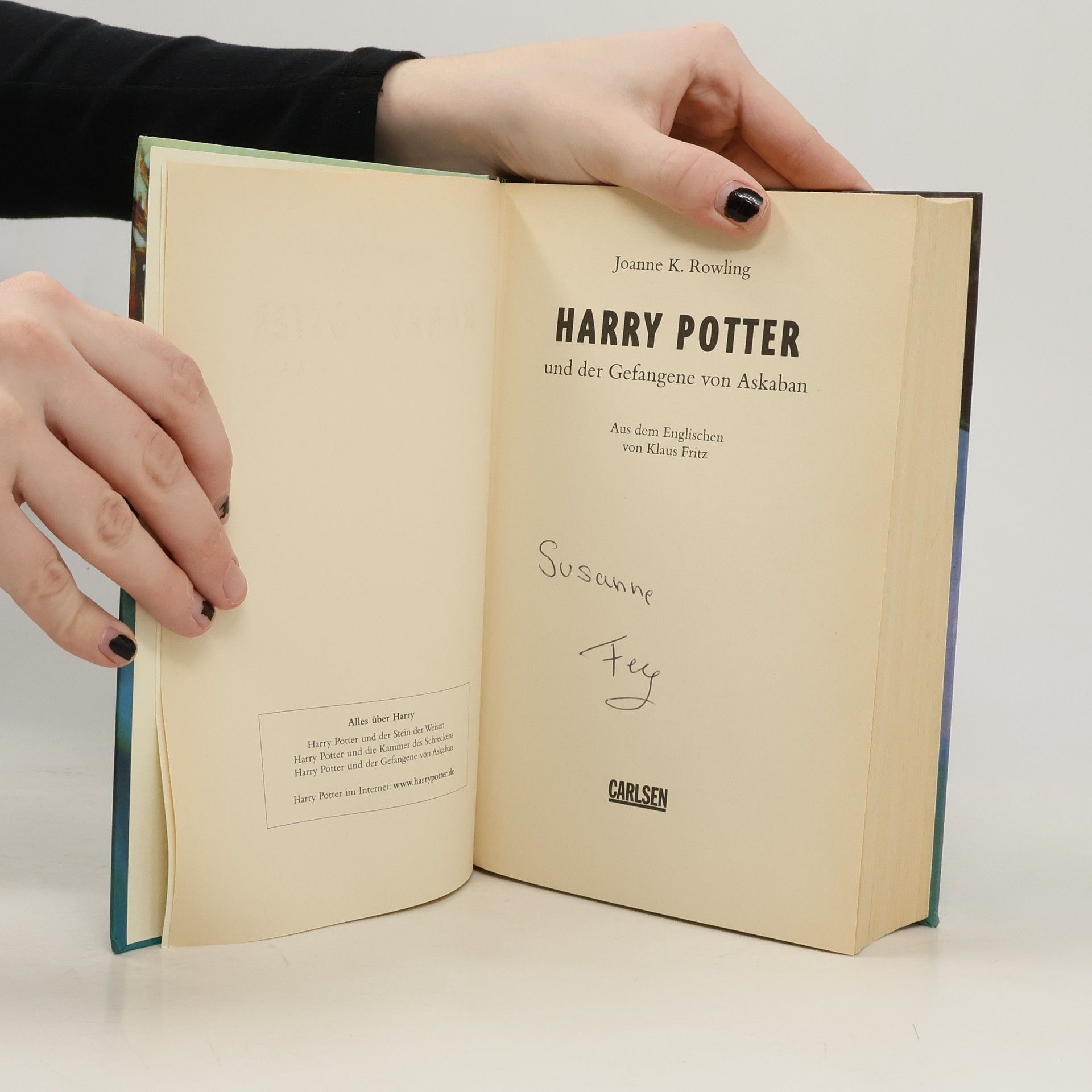 Joanne K. Rowling Harry Potter und der Gefangene von Askaban