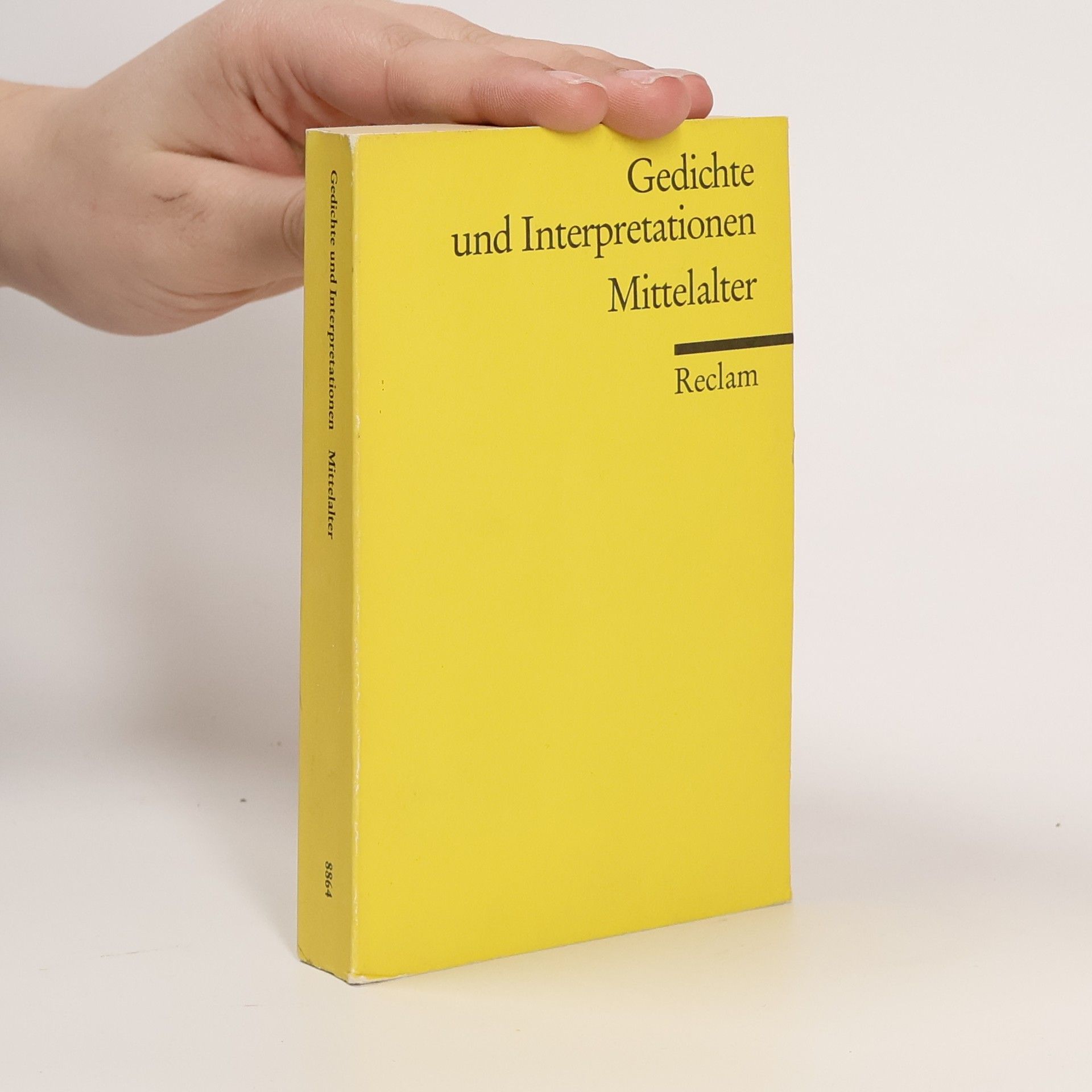 Helmut Tervooren Gedichte und Interpretationen Mittelalter