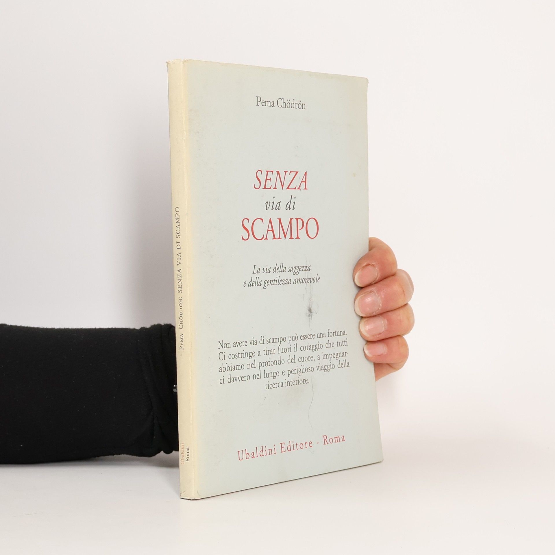 Pema Chödrön Civiltà dell'Oriente: Senza via di scampo. La via della saggezza e della gentilezza amorevole